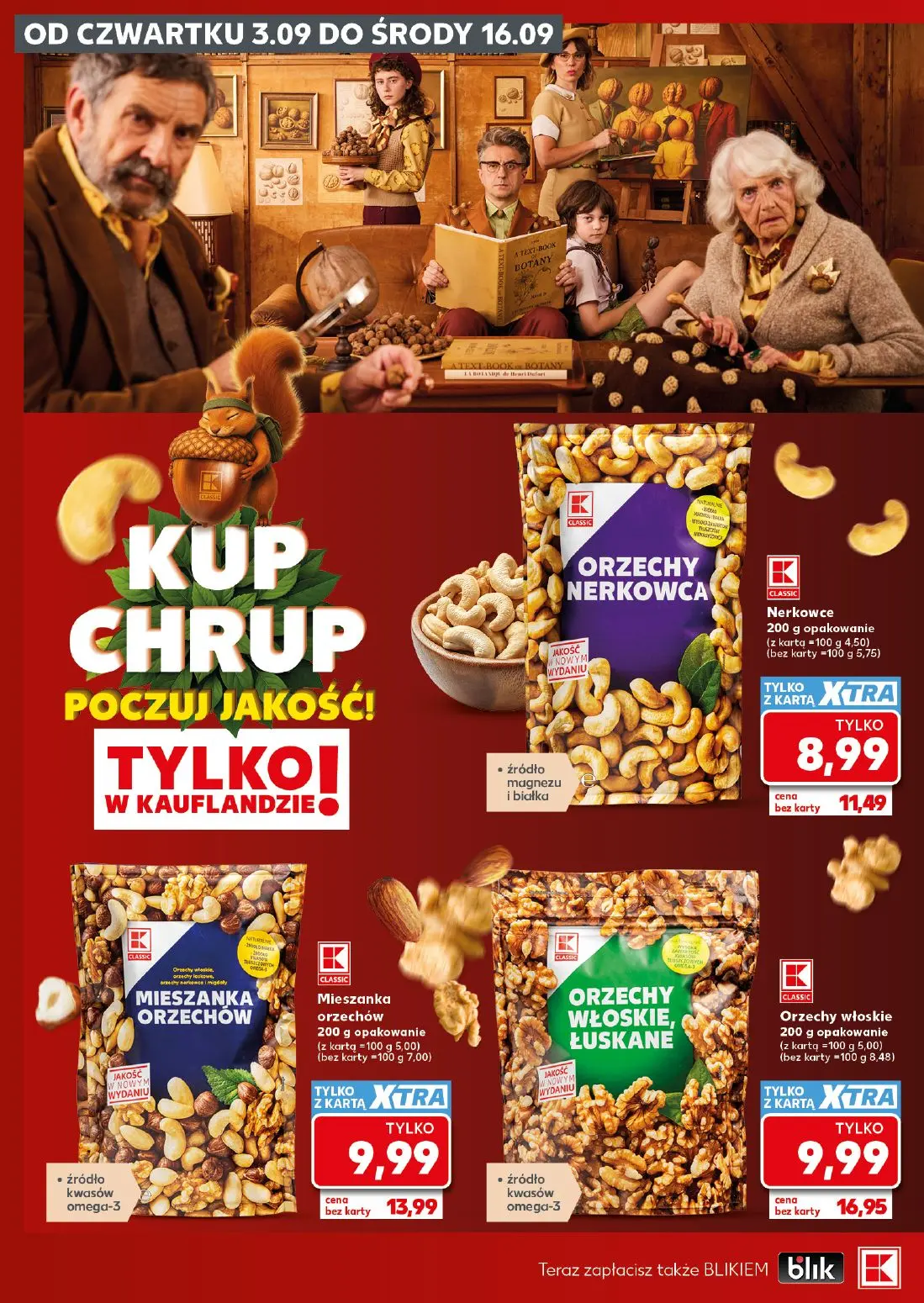 Kaufland gazetka, strona 14 z 28 — Nerkowce, Mieszanka orzechów, Orzechy włoskie