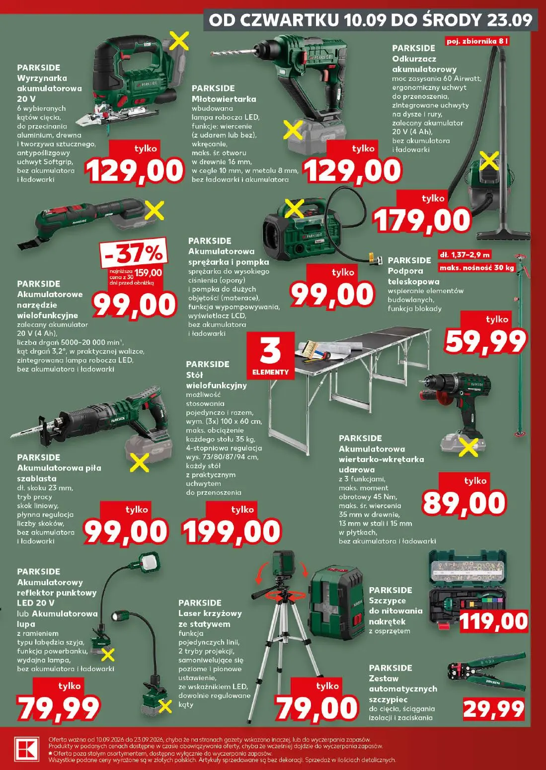 Kaufland gazetka, strona 25 z 28 — PARKSIDE Akumulatorowe narzędzie wielofunkcyjne, PARKSIDE Wyrzynarka akumulatorowa 20 V, …