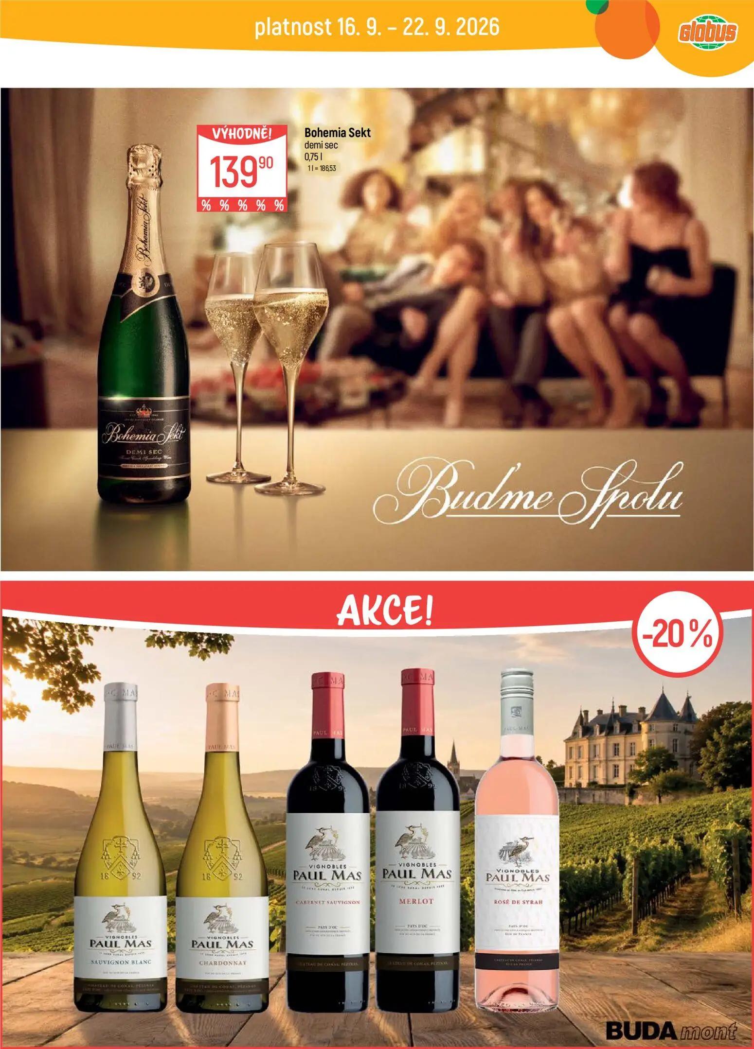 GLOBUS leták, strana 26 z 43 — Bohemia Sekt