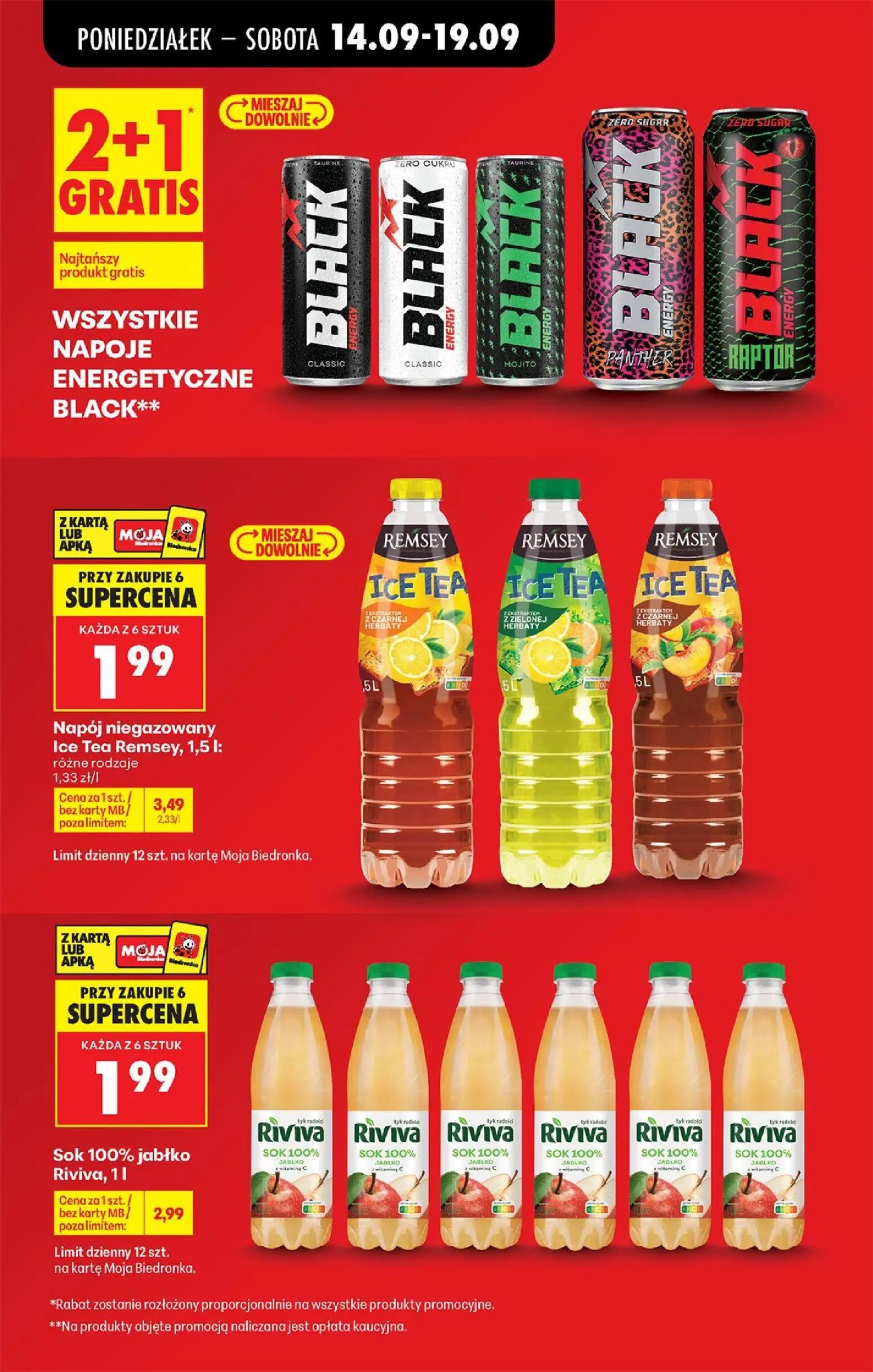 Biedronka gazetka, strona 13 z 99 — Ice Tea Remsey, Ice Tea Remsey, Ice Tea Remsey