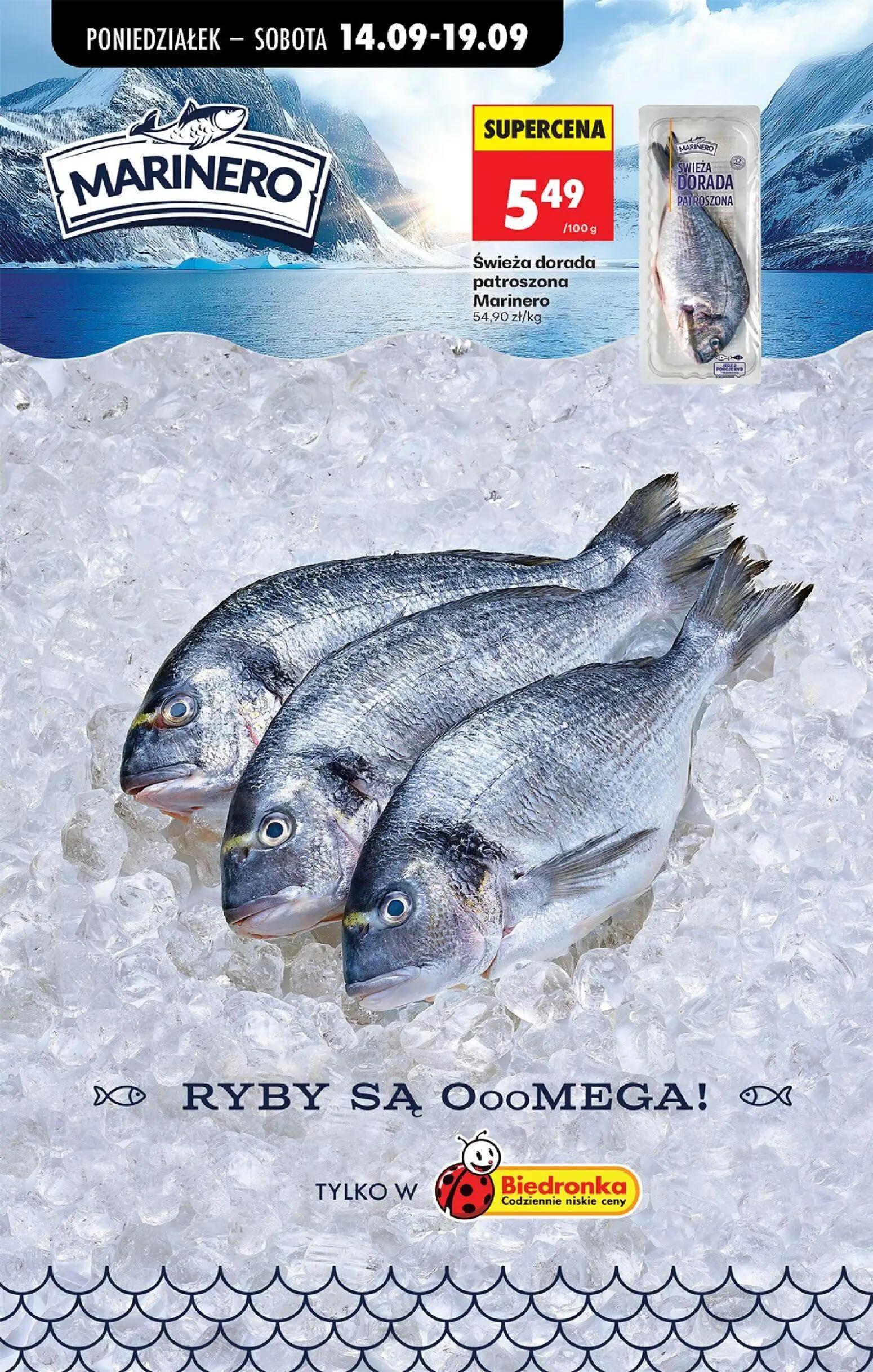 Biedronka gazetka, strona 44 z 99 — Marinero Świeża dorada patroszona