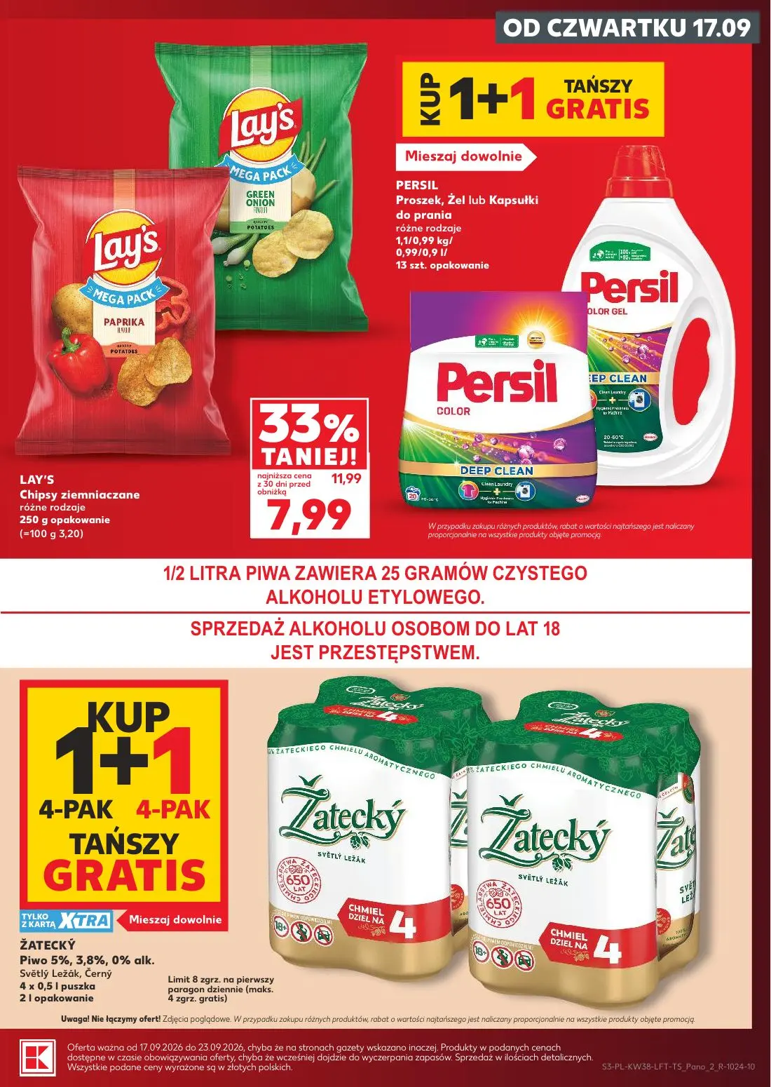 Kaufland gazetka, strona 3 z 55 — LAY'S Chipsy ziemniaczane różne rodzaje