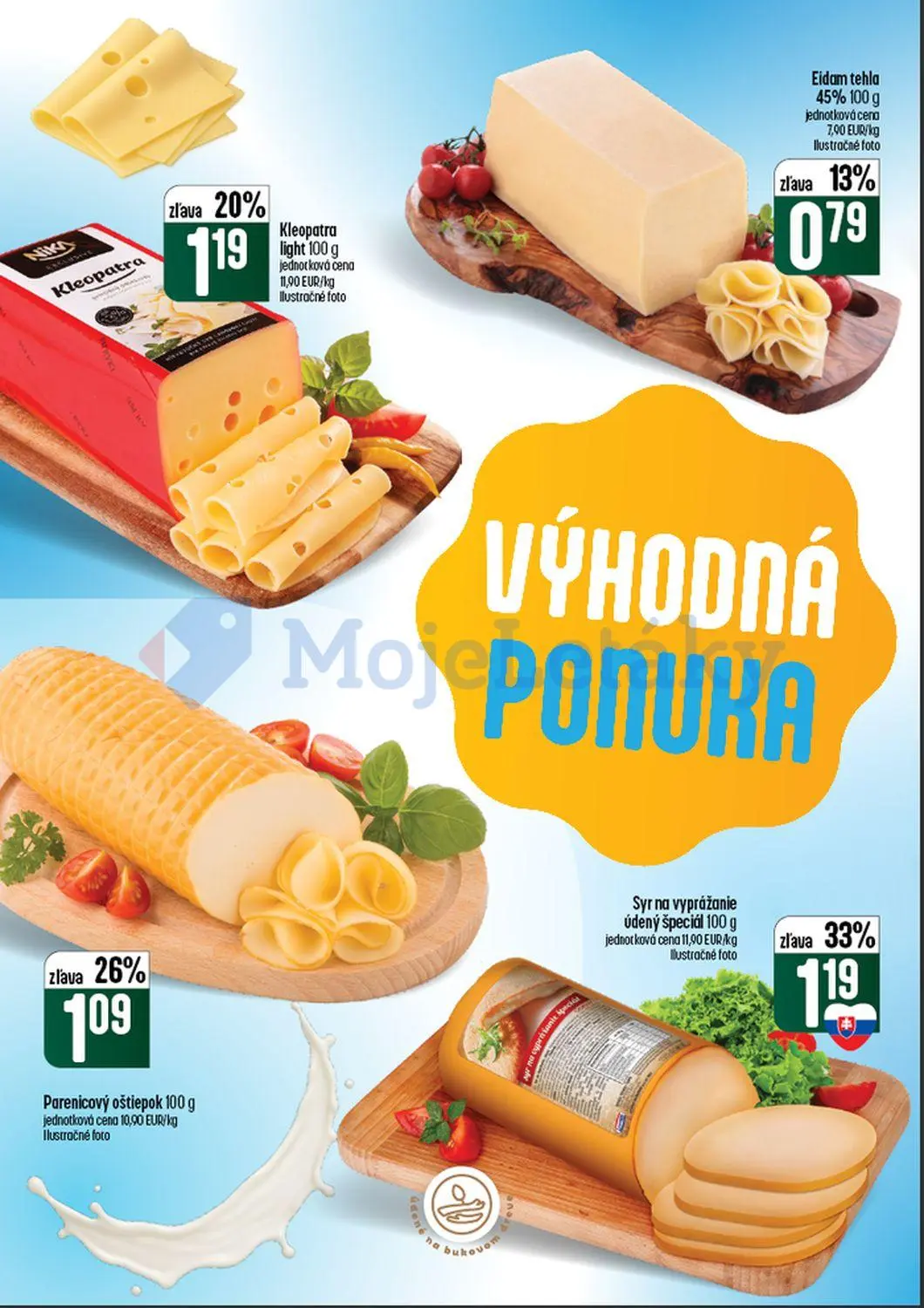 Coop Tempo leták, strana 18 z 60 — Syr na vyprážanie údený špeciál, Parenicový oštiepok, Kleopatra light
