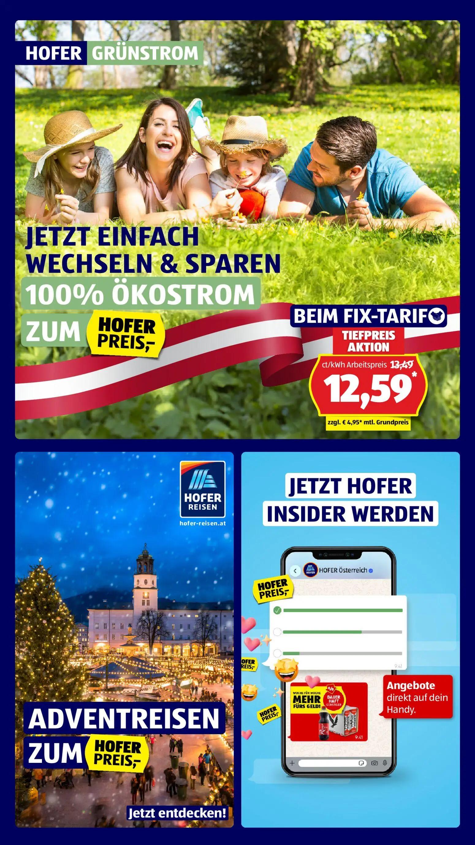 Hofer Prospekt, Seite 3 von 48 — GRÜNSTROM
