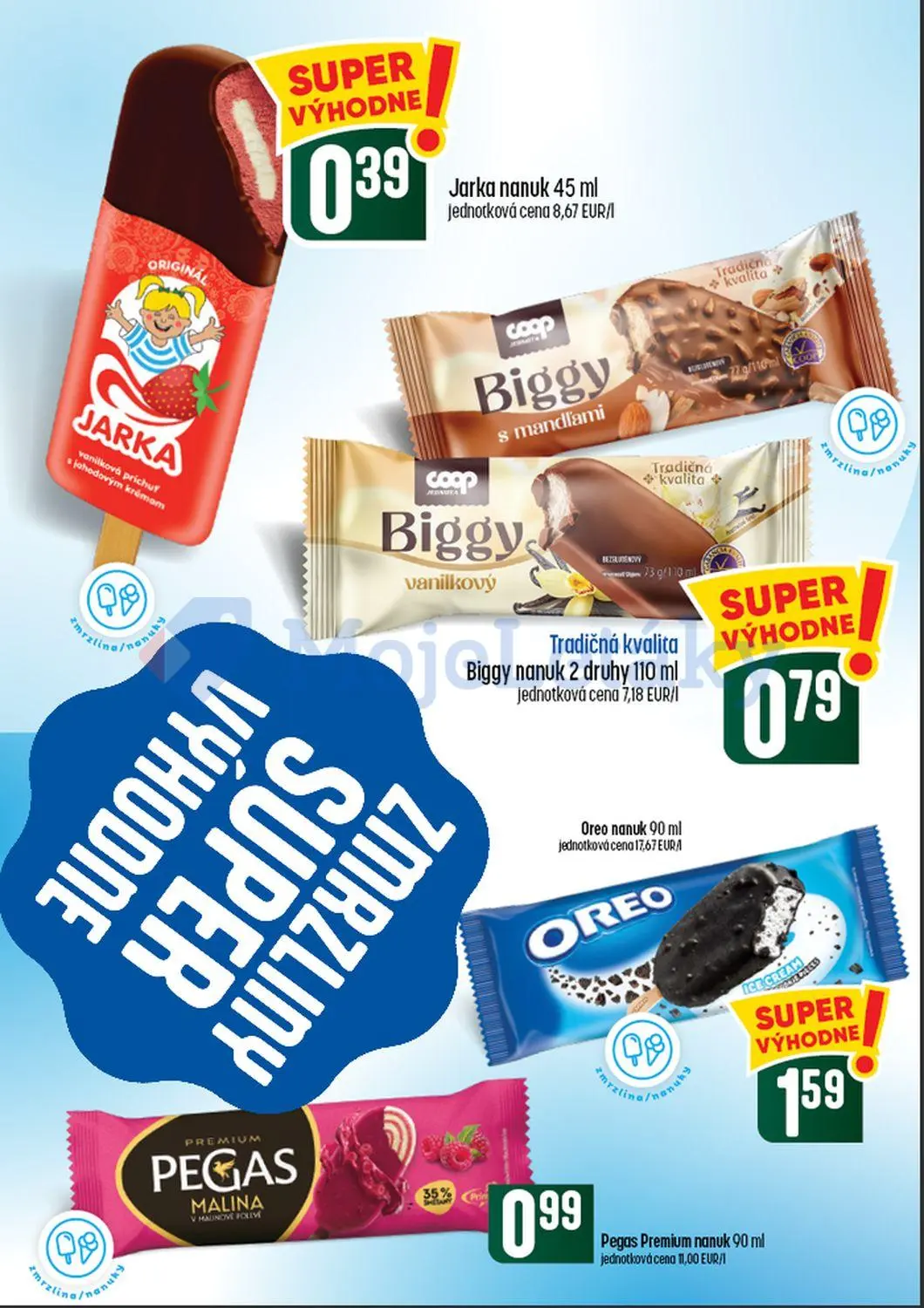 Coop Tempo leták, strana 26 z 60 — Jarka nanuk, Biggy nanuk, Oreo nanuk
