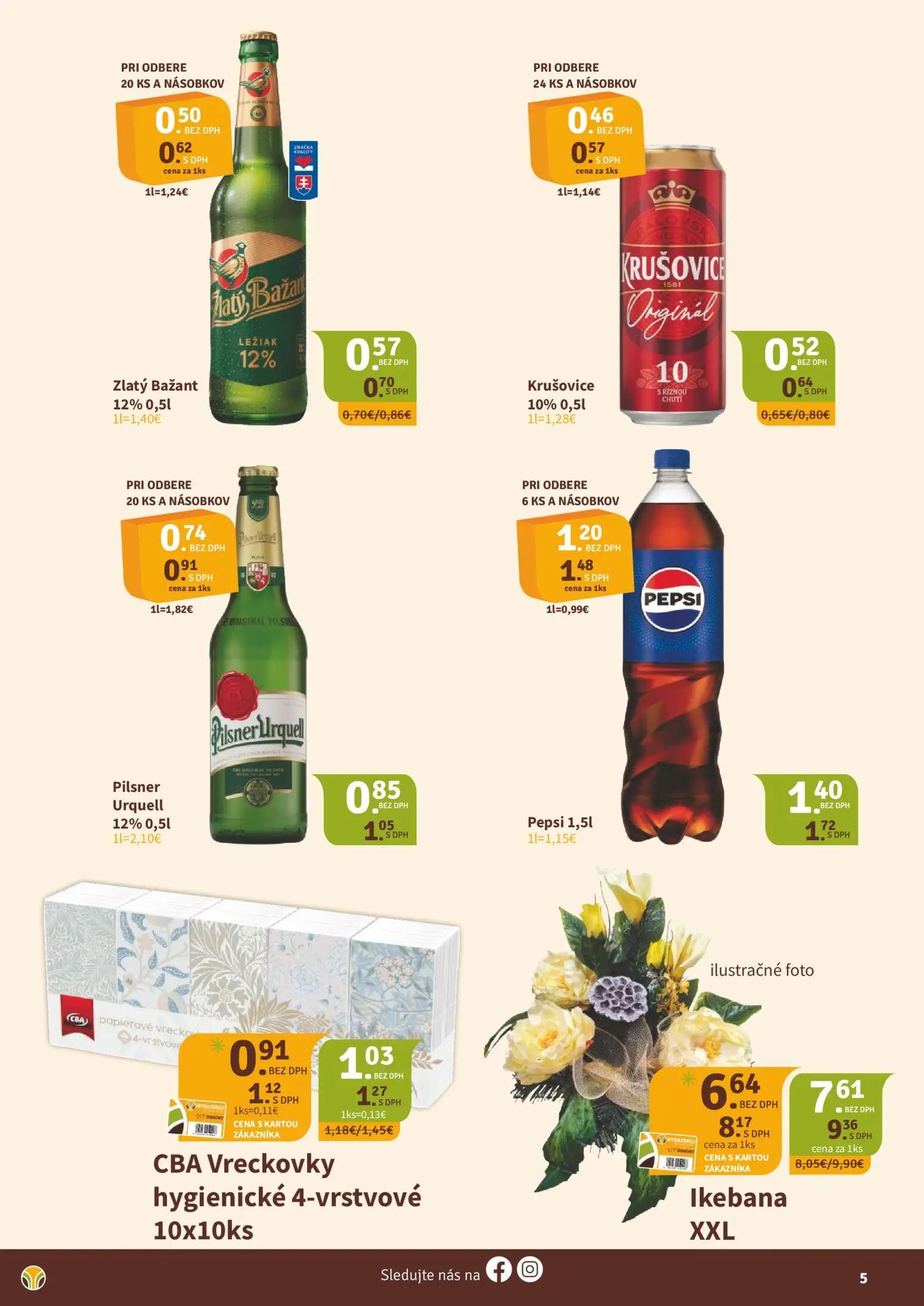Nitrazdroj leták, strana 5 z 8 — Ikebana XXL, Zlatý Bažant, Krušovice