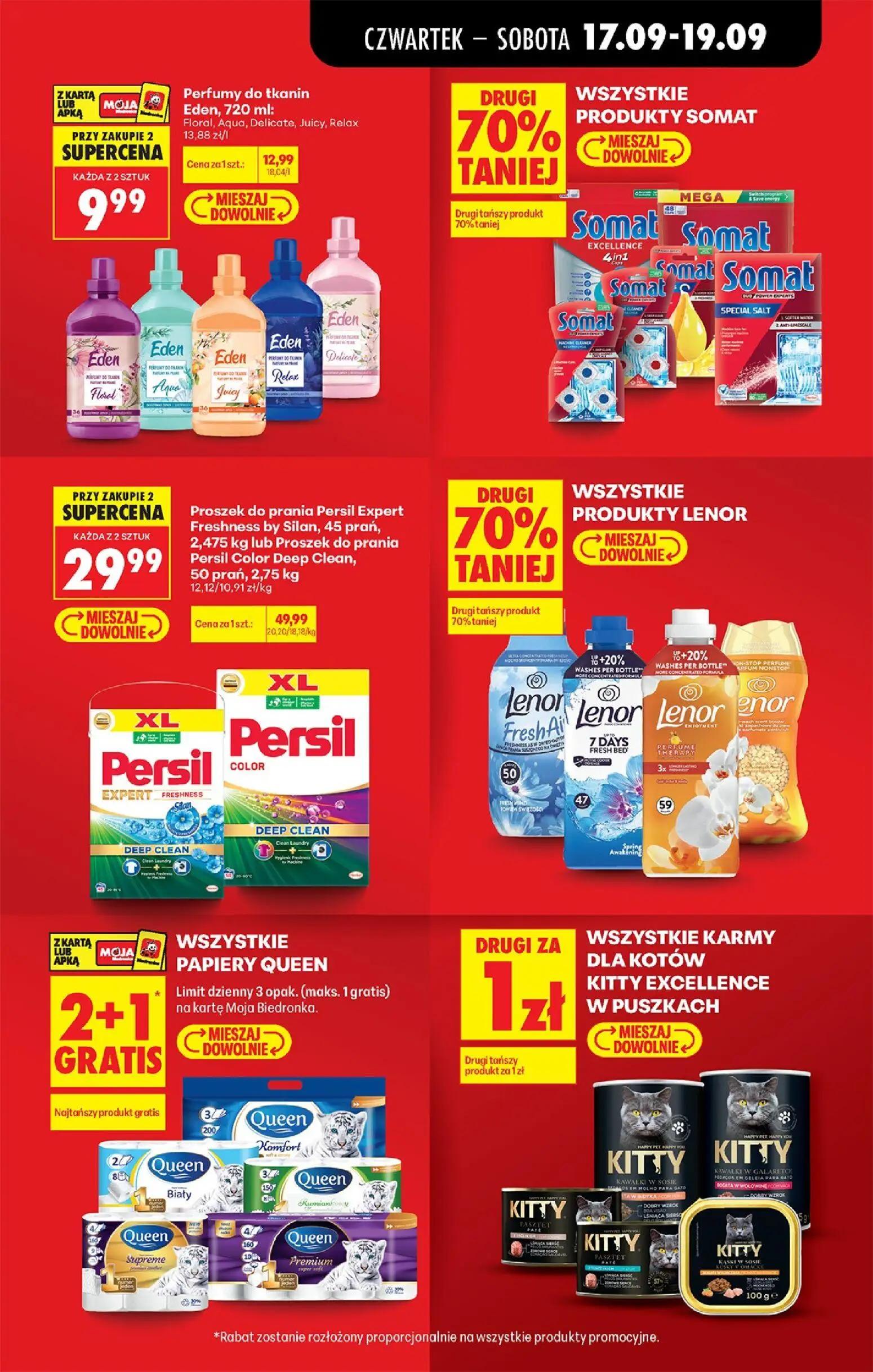 Biedronka gazetka, strona 23 z 85 — Proszek do prania Persil Expert Freshness by Silan, Proszek do prania Persil Color Deep …