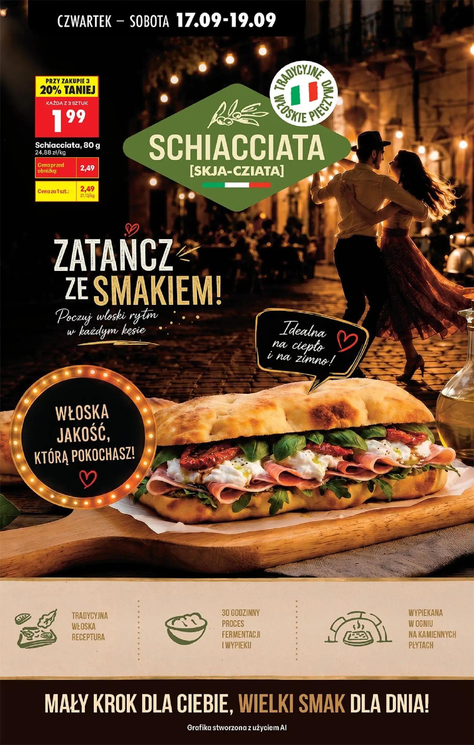 Biedronka gazetka, strona 47 z 85 — Schiacciata