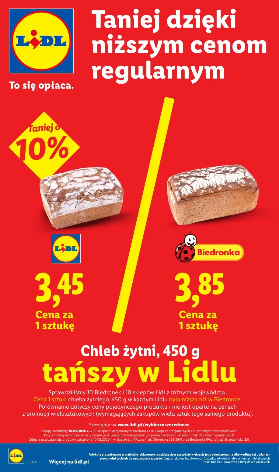 Lidl gazetka, strona 4 z 95 — Chleb żytni