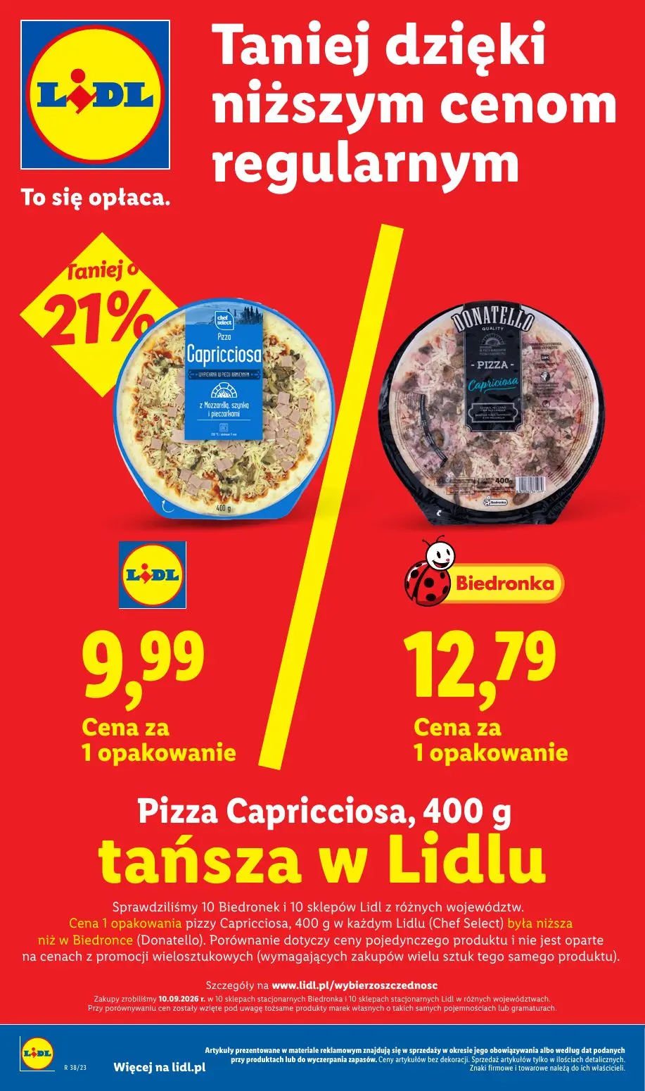 Lidl gazetka, strona 8 z 95 — Pizza Capricciosa, Pizza Capricciosa Donatello