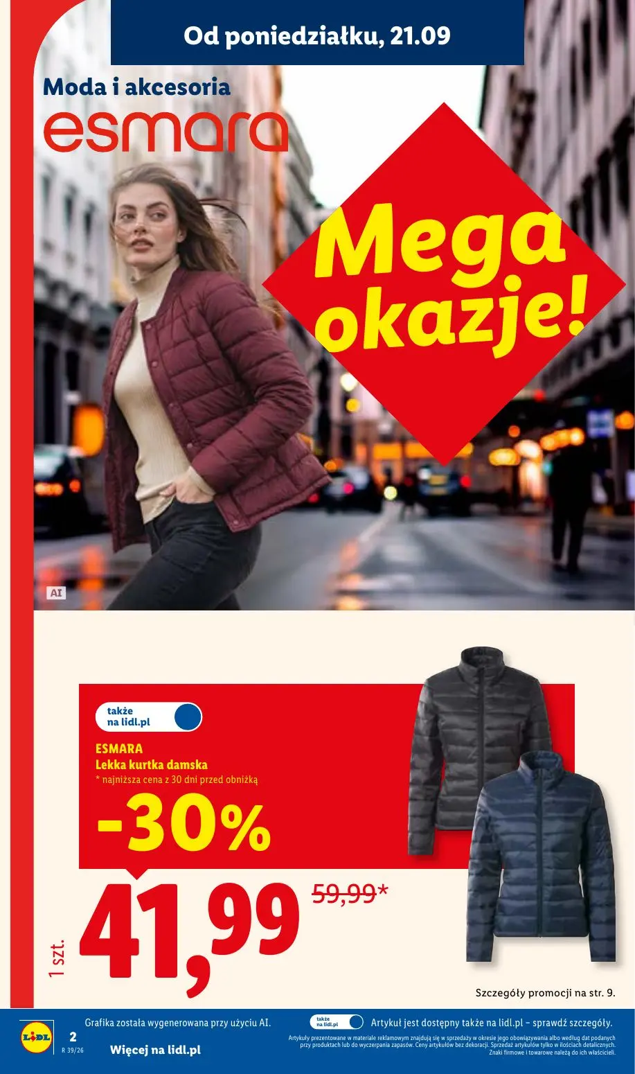 Lidl gazetka, strona 2 z 59 — ESMARA Lekka kurtka damska
