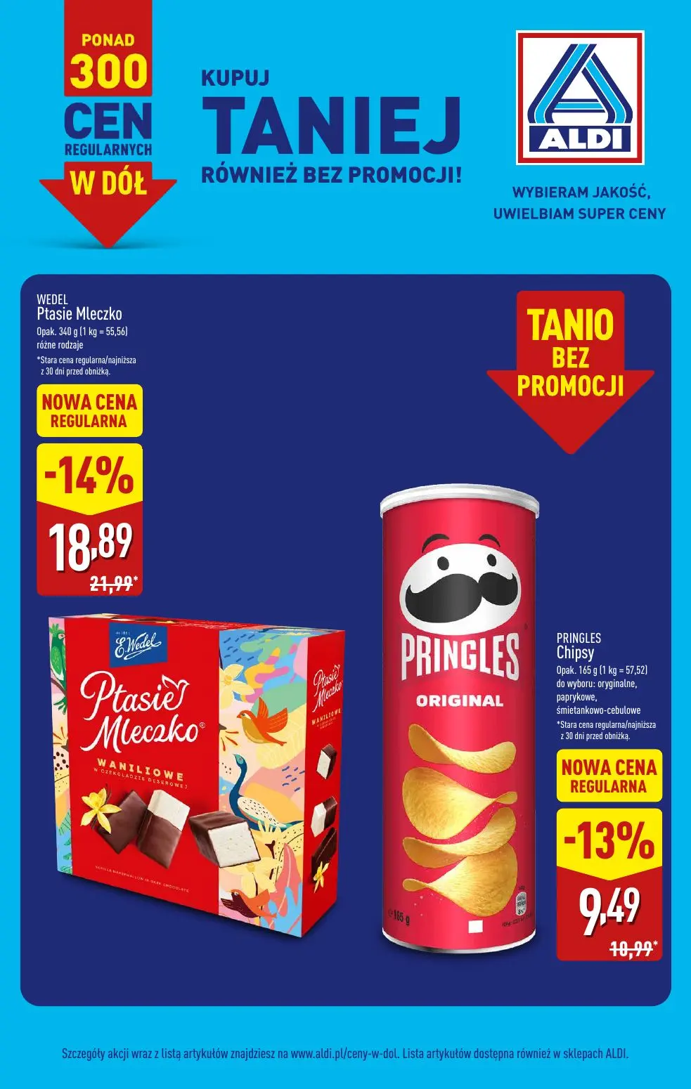 ALDI gazetka, strona 8 z 21 — Ptasie Mleczko, Pringles Chipsy