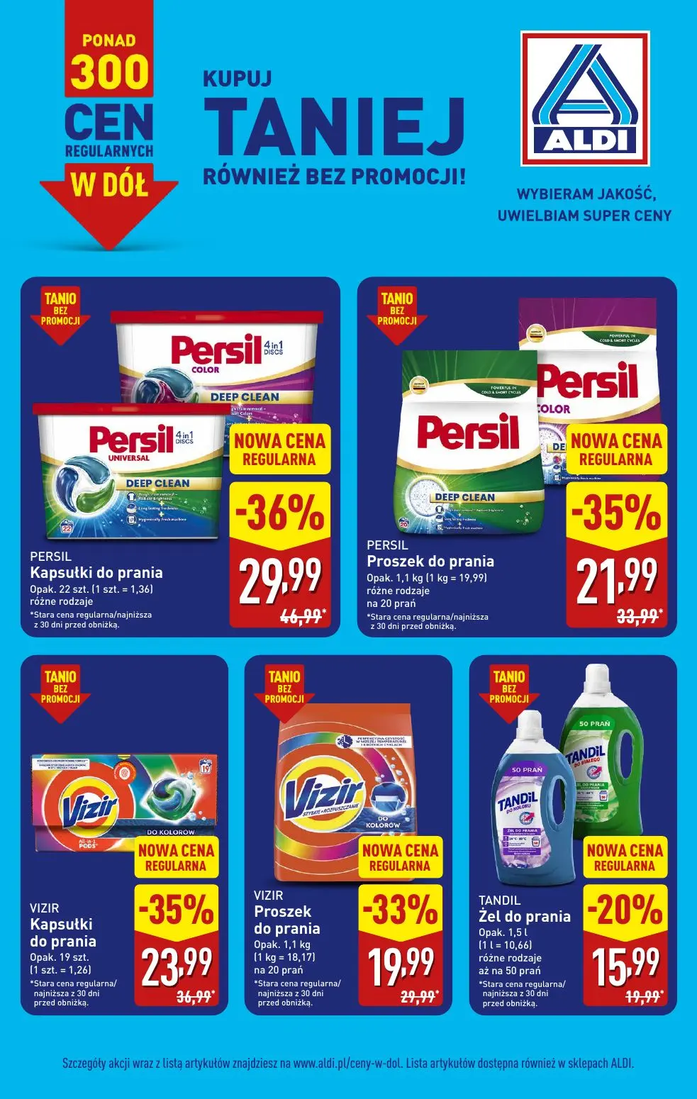 ALDI gazetka, strona 17 z 21 — PERSIL Kapsułki do prania, VIZIR Kapsułki do prania, PERSIL Proszek do prania