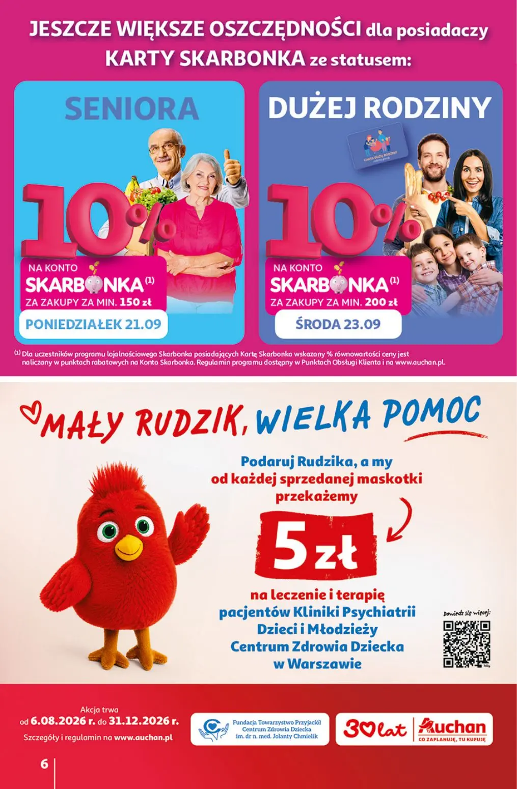 Auchan gazetka, strona 6 z 41 — MAŁY RUDZIK