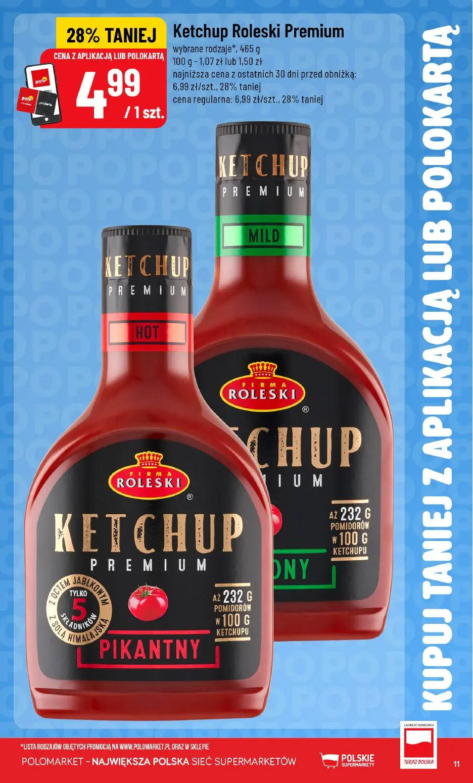 POLOmarket gazetka, strona 11 z 16 — Ketchup Roleski Premium