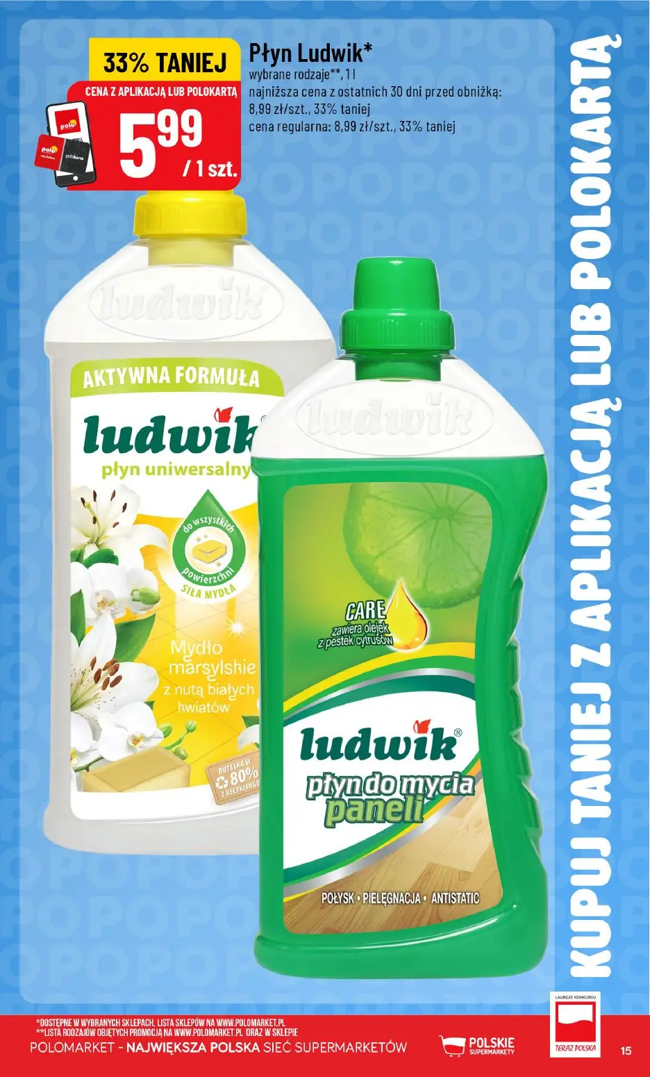 POLOmarket gazetka, strona 15 z 16 — Płyn Ludwik