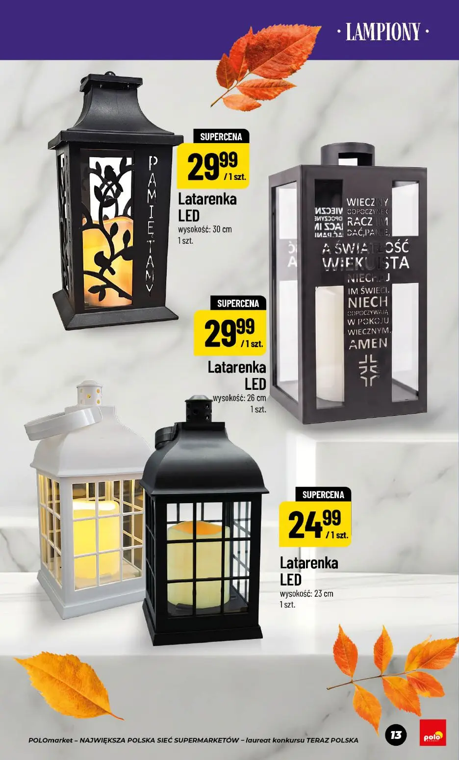 POLOmarket gazetka, strona 13 z 18 — Latarenka LED, Latarenka LED, Latarenka LED