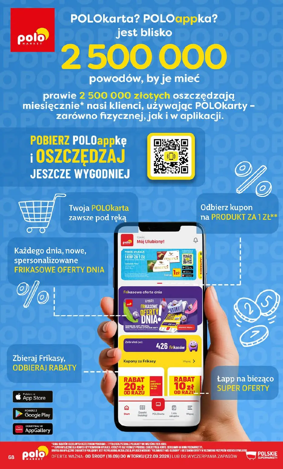 POLOmarket gazetka, strona 68 z 72 — Czekolada Marc, RABAT, RABAT