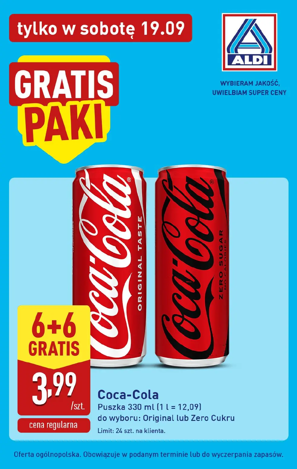ALDI gazetka, strona 4 z 4 — Coca-Cola