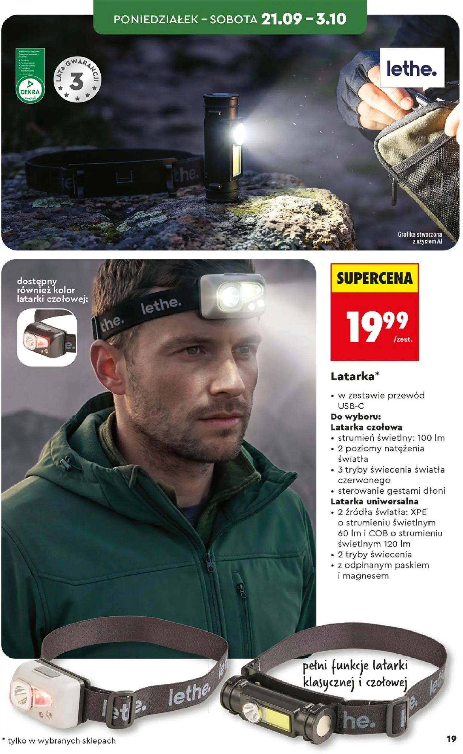 Biedronka gazetka, strona 19 z 44 — Latarka