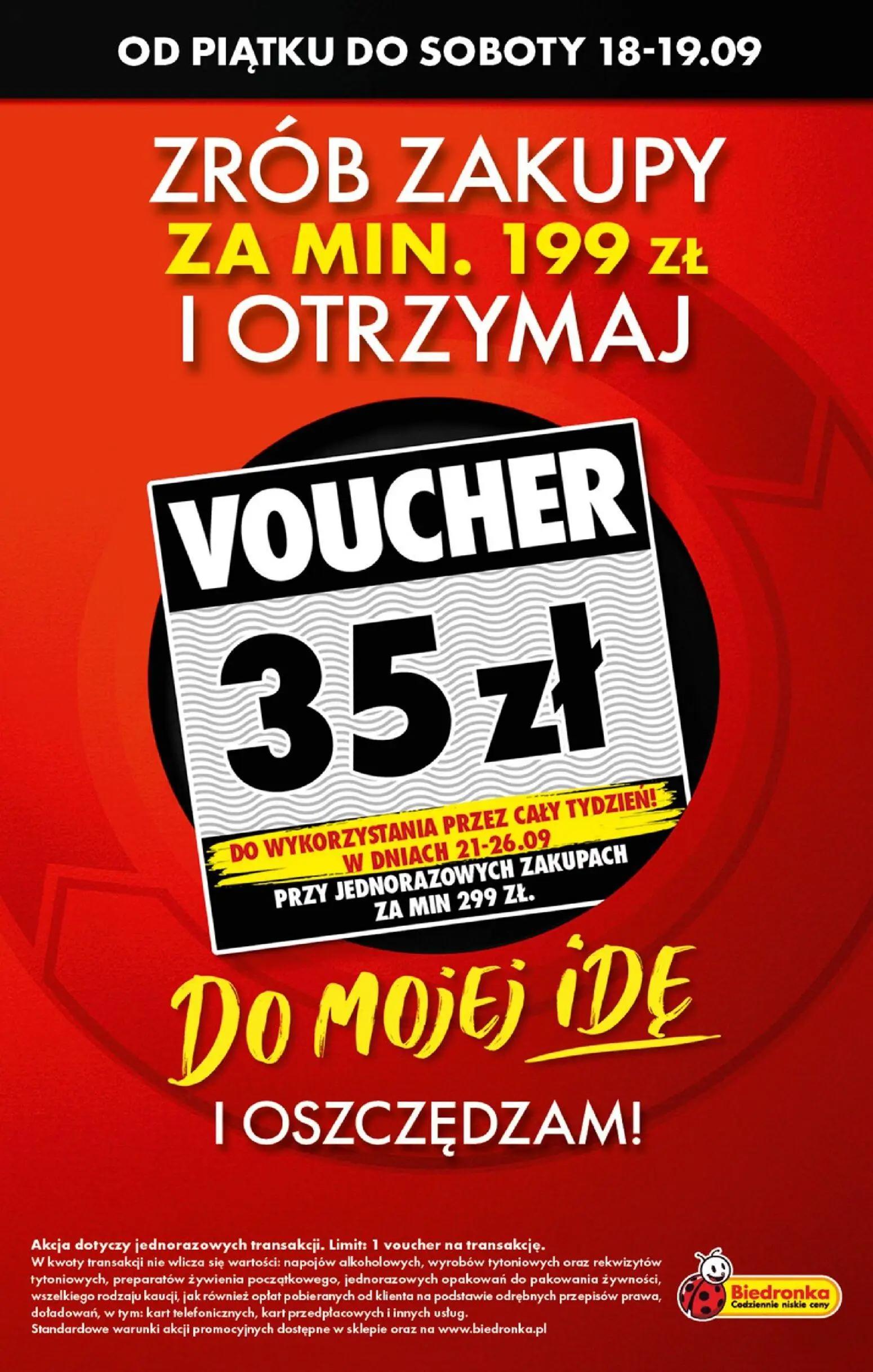 Biedronka gazetka, strona 3 z 4 — VOUCHER