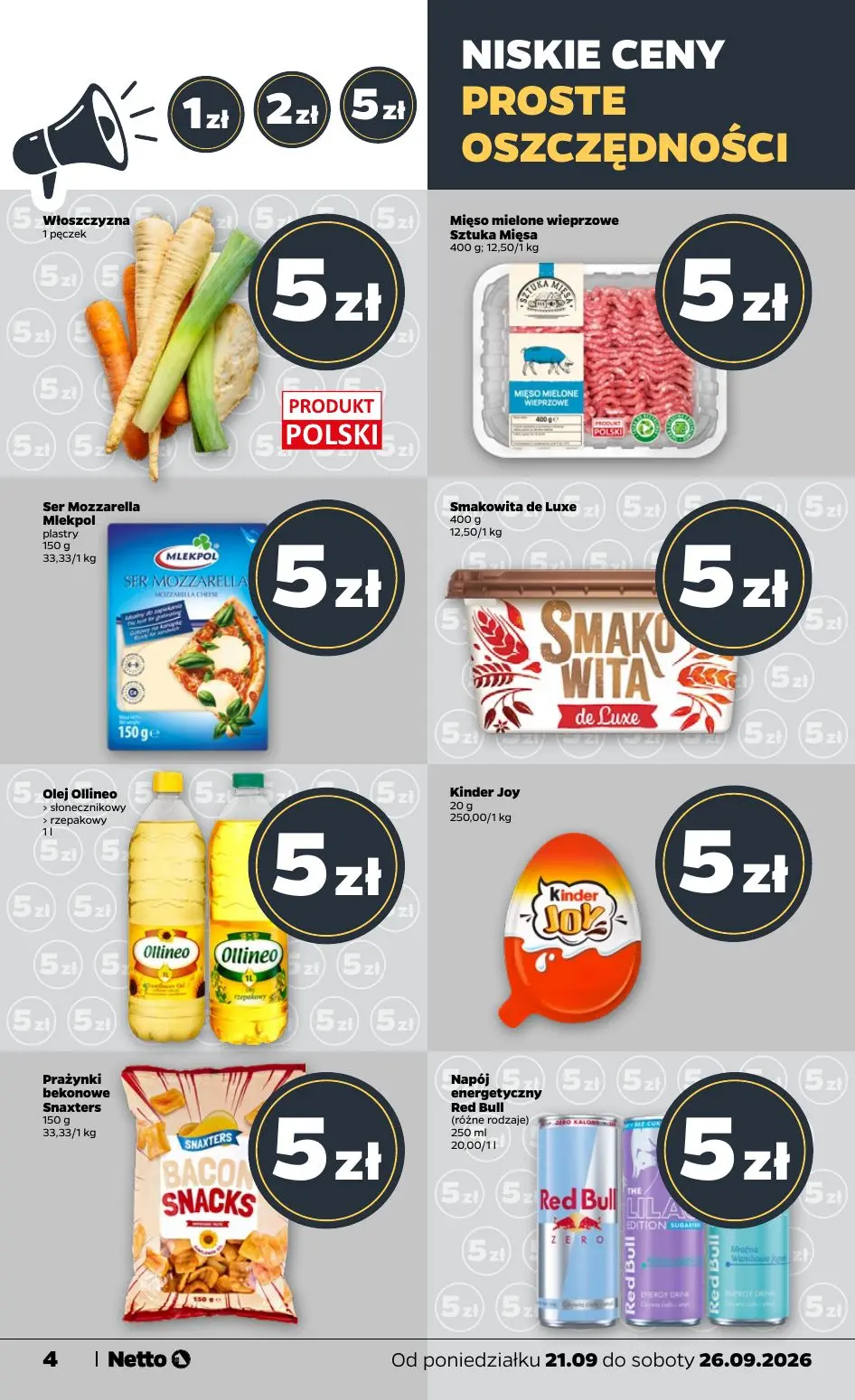 NETTO gazetka, strona 4 z 44