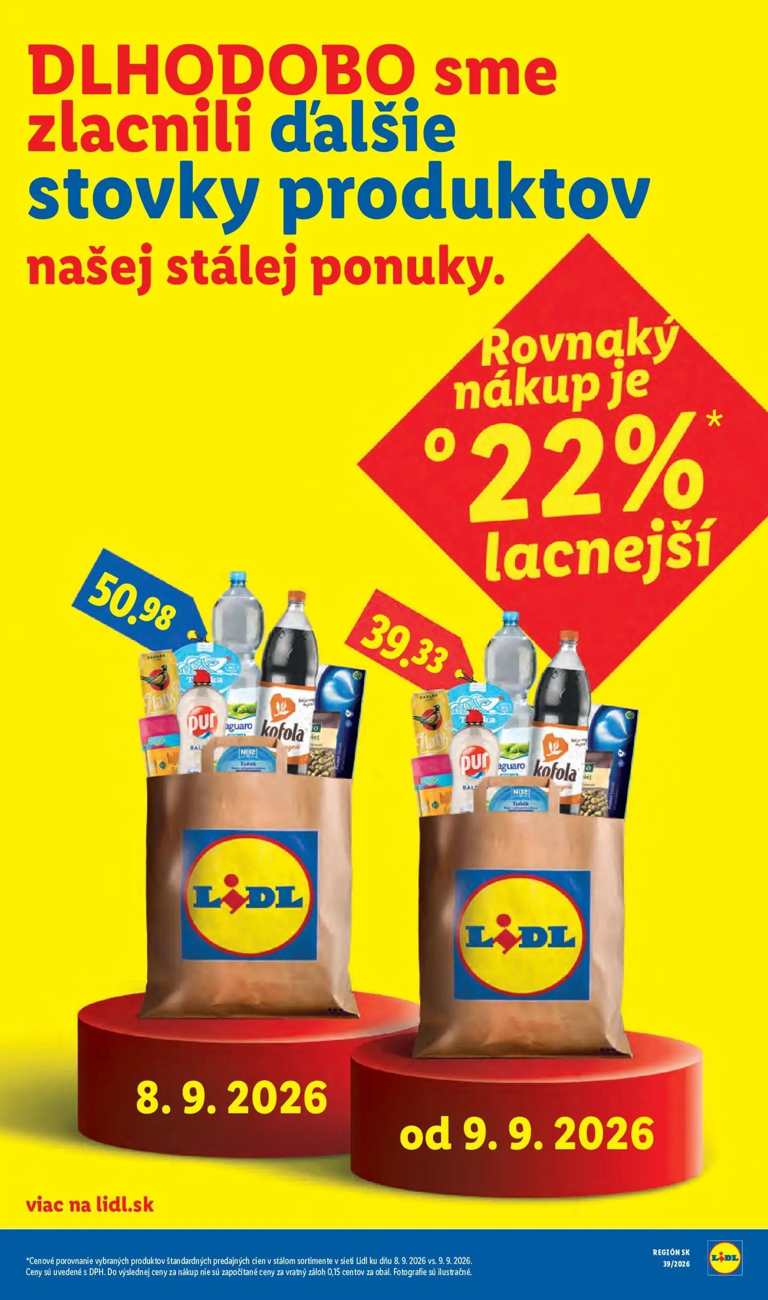 Lidl leták, strana 3 z 102 — Rovnaký nákup