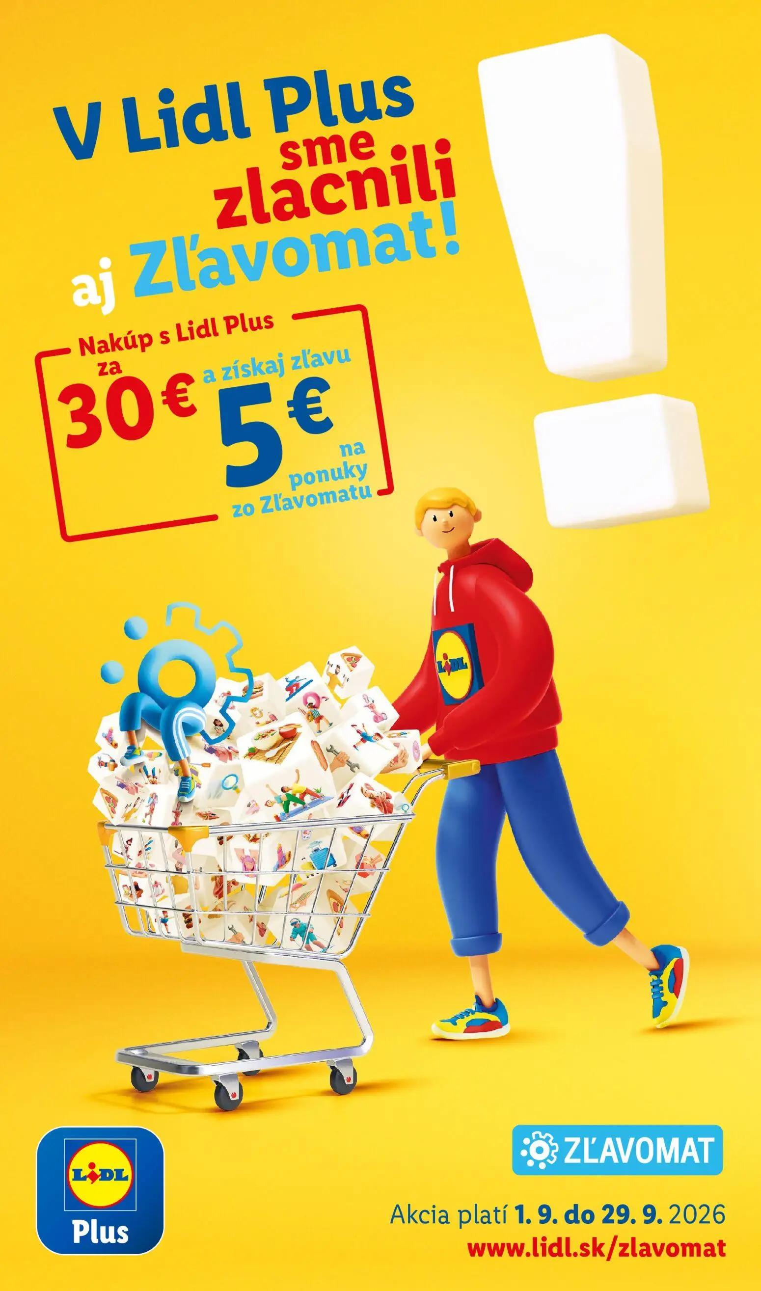 Lidl leták, strana 79 z 102 — Nakúp s Lidl Plus za a získaj zľavu na ponuky zo Zľavomatu