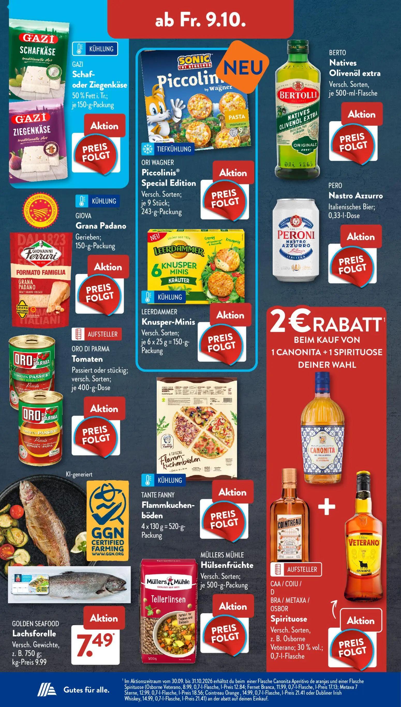 Aldi Süd Prospekt, Seite 14 von 21 — GOLDEN SEAFOOD Lachsforelle
