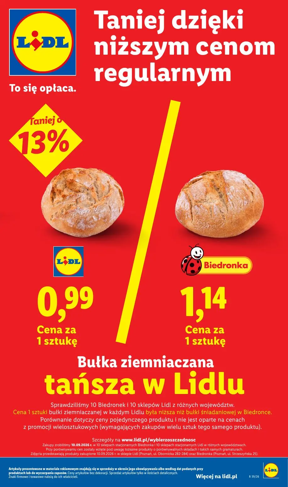 Lidl gazetka, strona 3 z 99 — Bułka ziemniaczana, Bułka ziemniaczana