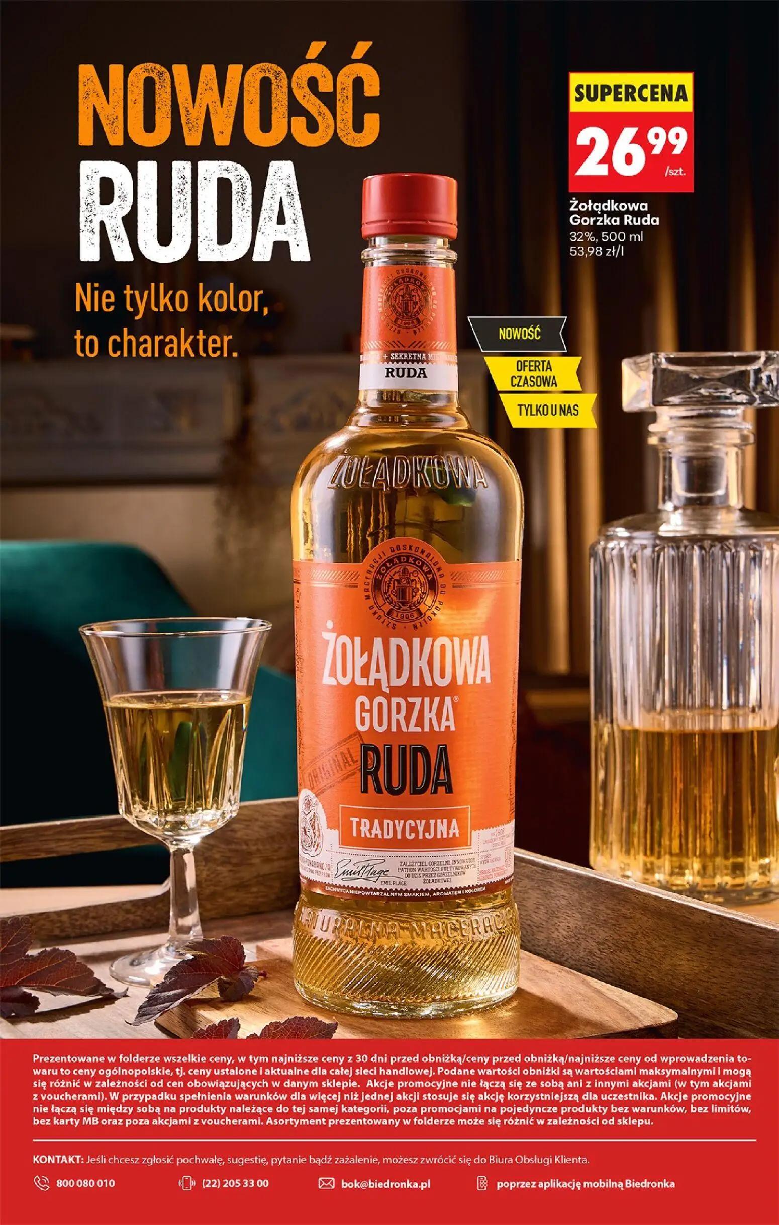 Biedronka gazetka, strona 38 z 38 — Żołądkowa Gorzka Ruda