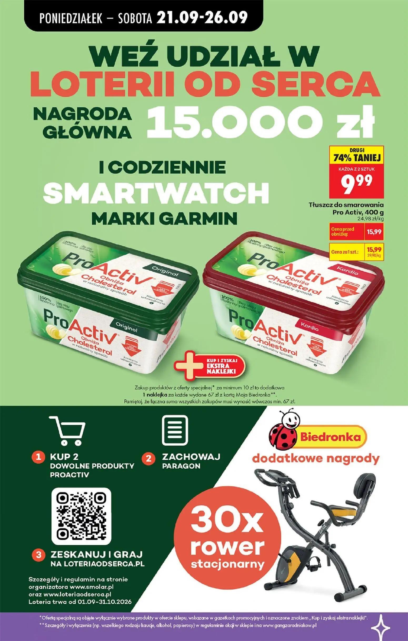 Biedronka gazetka, strona 57 z 101 — Tłuszcz do smarowania Pro Activ