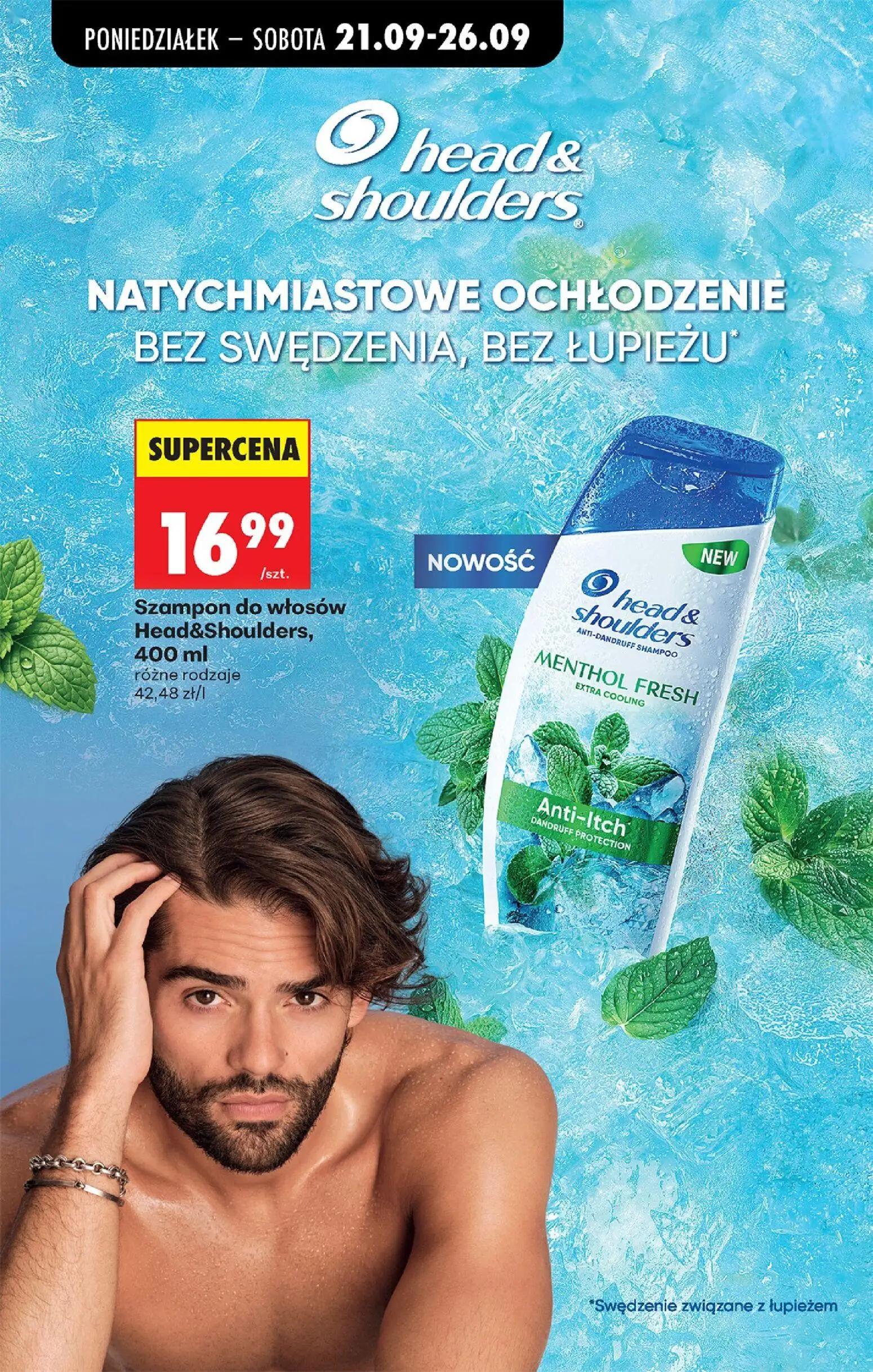 Biedronka gazetka, strona 89 z 101 — Szampon do włosów Head&Shoulders