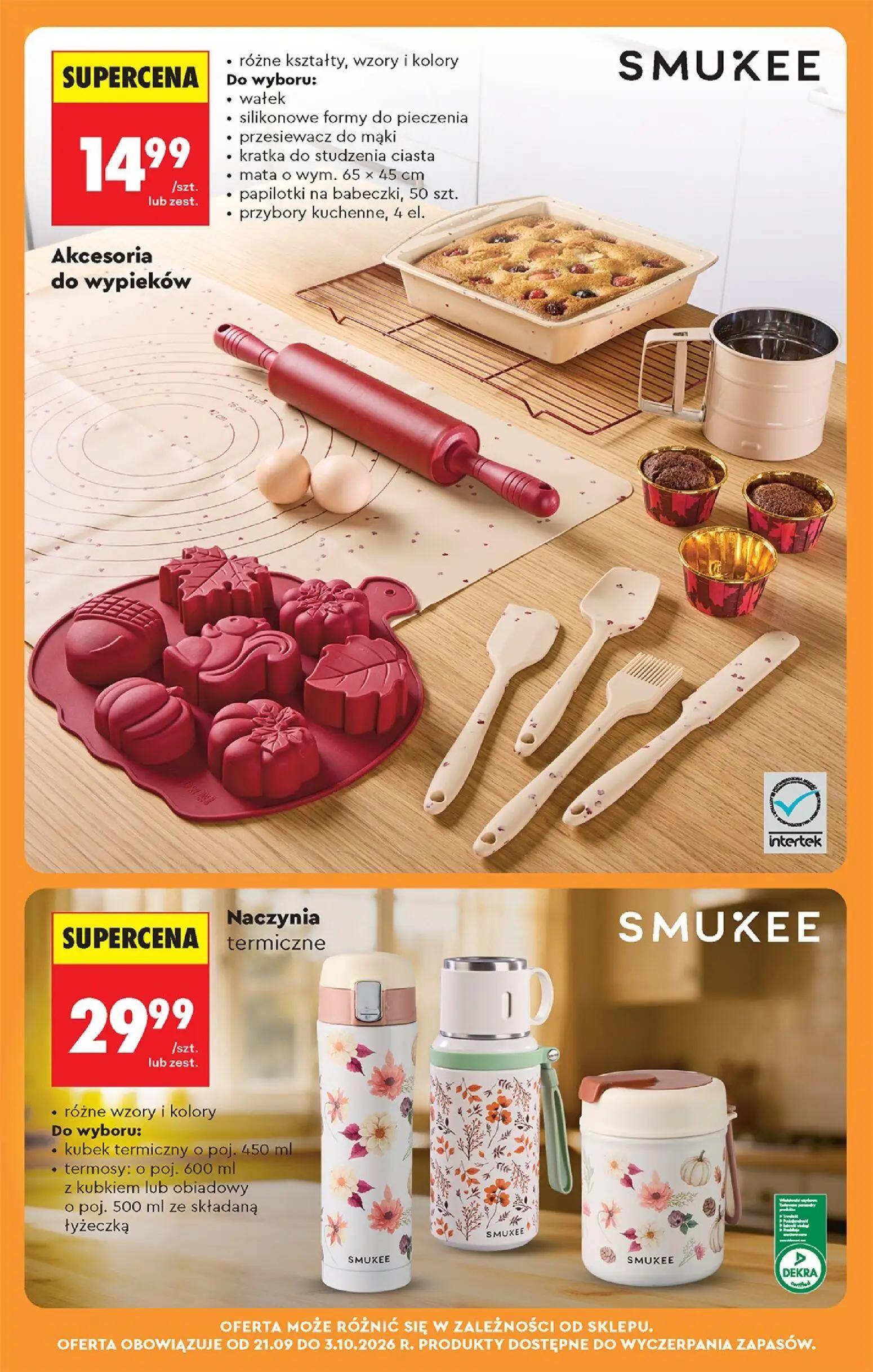 Biedronka gazetka, strona 97 z 101 — Akcesoria do wypieków, Naczynia termiczne