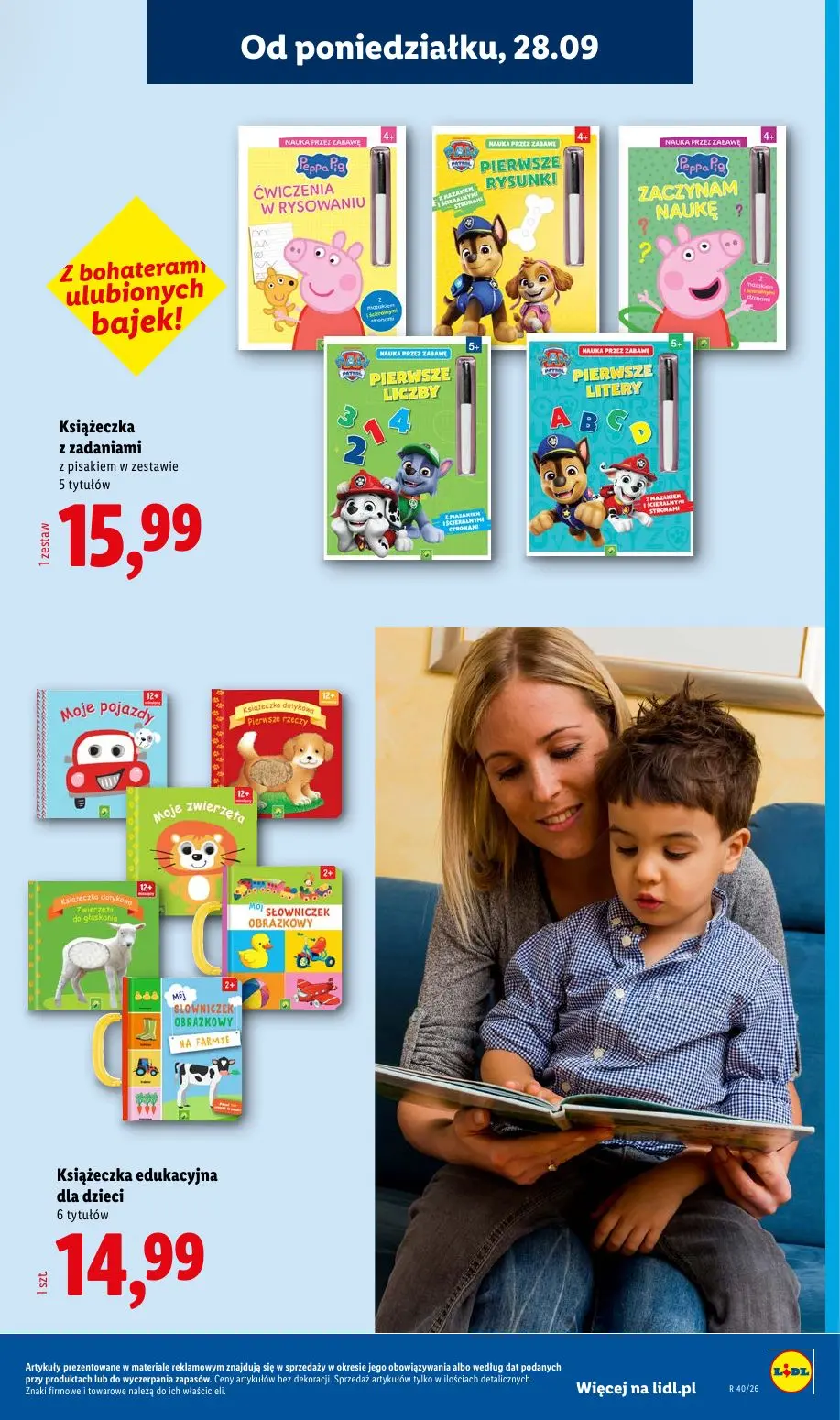 Lidl gazetka, strona 29 z 58 — Książeczka z zadaniami z pisakiem w zestawie, Książeczka edukacyjna dla dzieci