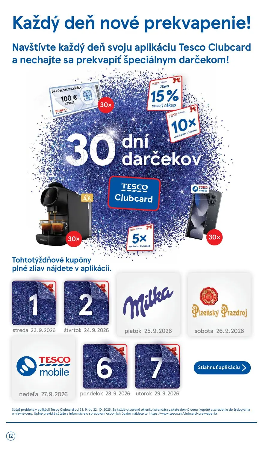 Tesco Supermarket leták, strana 12 z 32