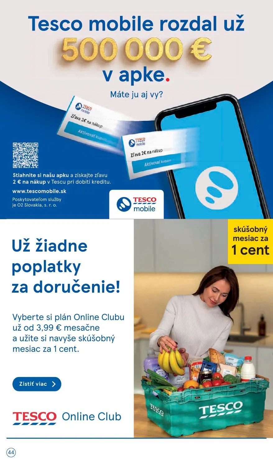 Tesco leták, strana 44 z 48 — Online Club
