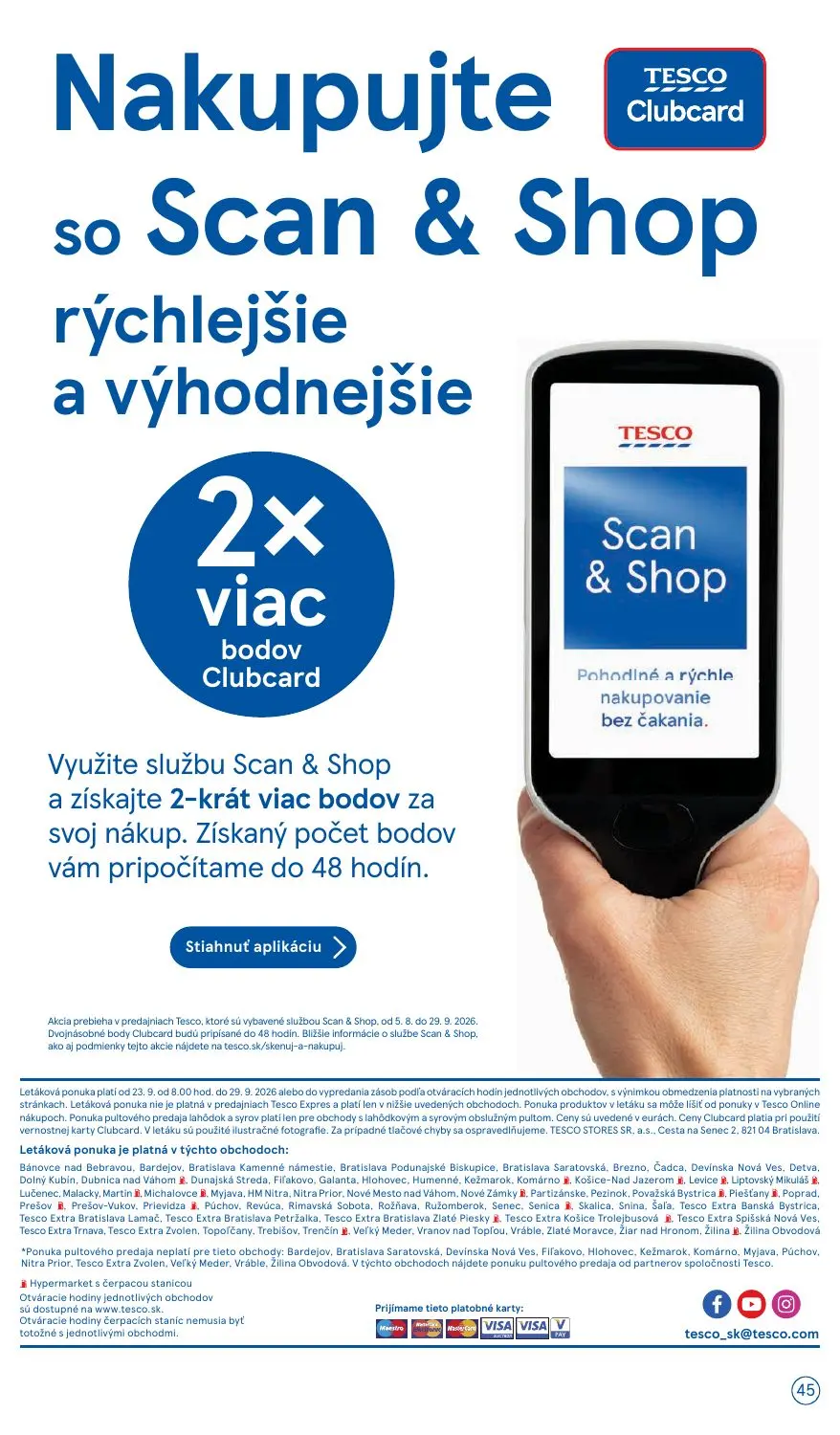 Tesco leták, strana 45 z 48