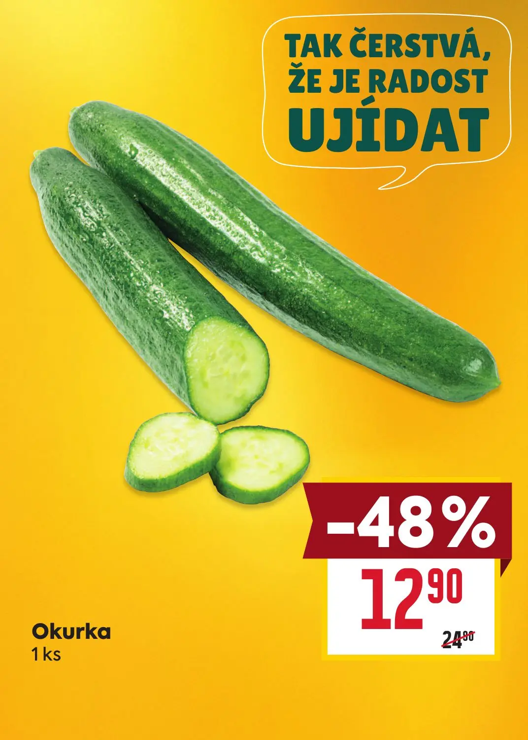 Billa leták, strana 6 z 41 — Okurka