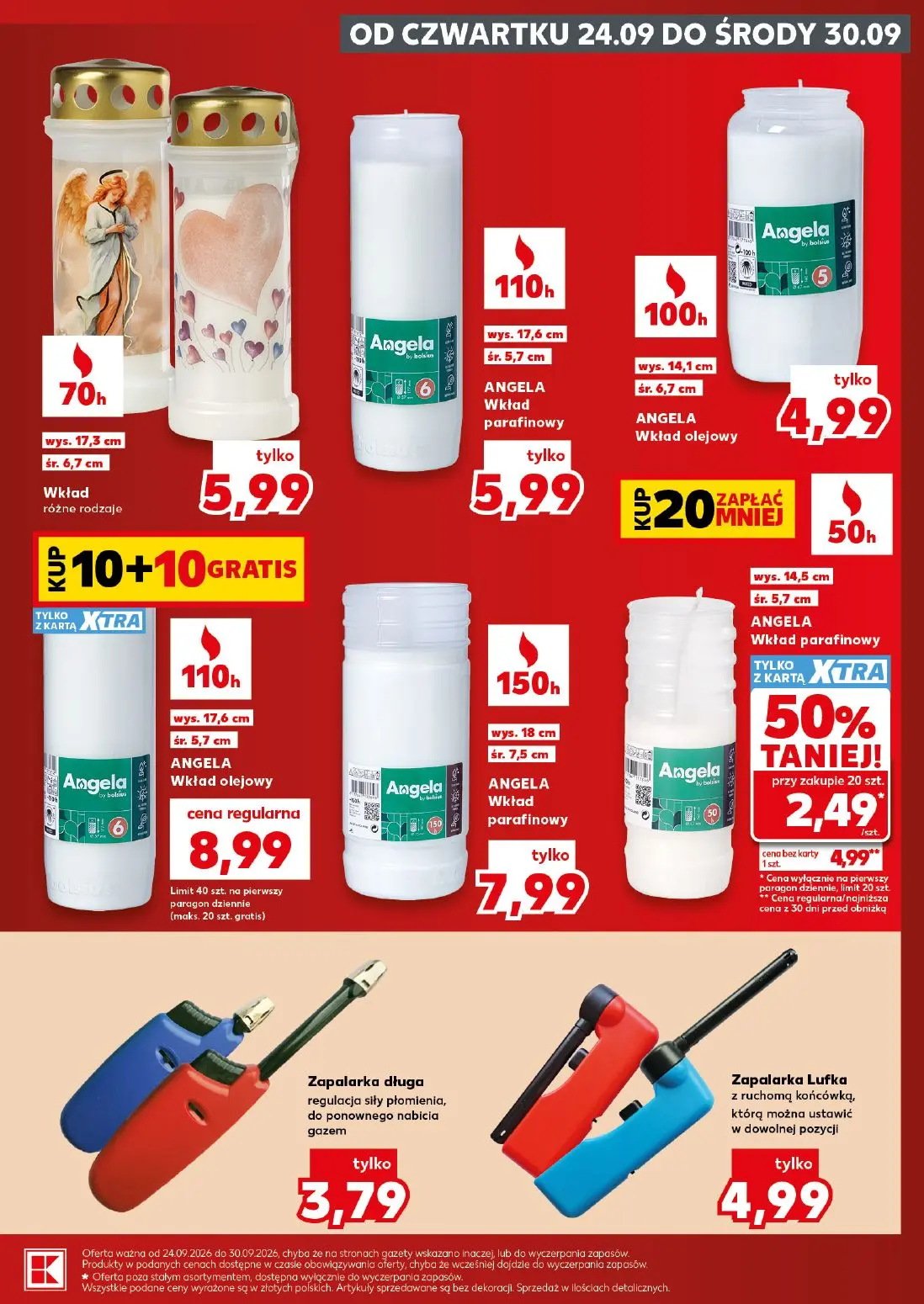 Kaufland gazetka, strona 17 z 20 — ANGELA Wkład parafinowy, Wkład, ANGELA Wkład parafinowy