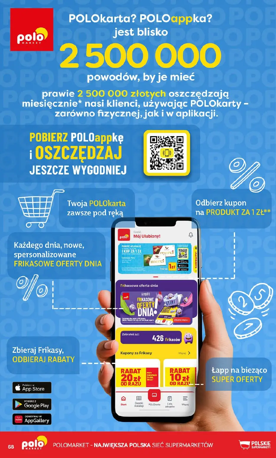 POLOmarket gazetka, strona 68 z 76 — RABAT, RABAT