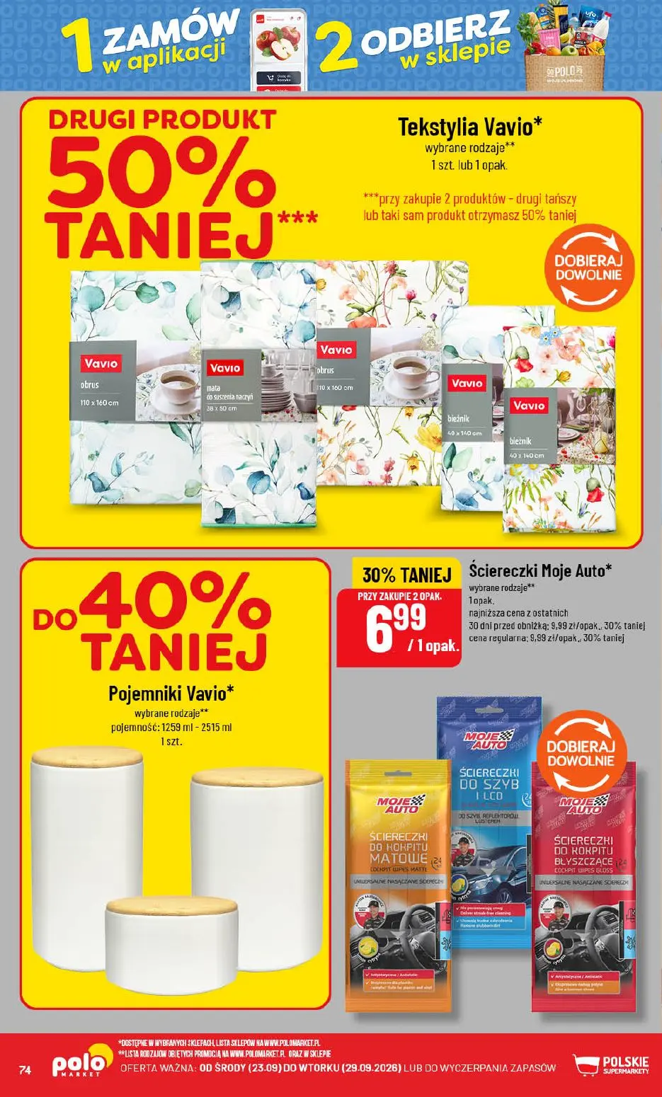 POLOmarket gazetka, strona 74 z 76 — Ściereczki Moje Auto