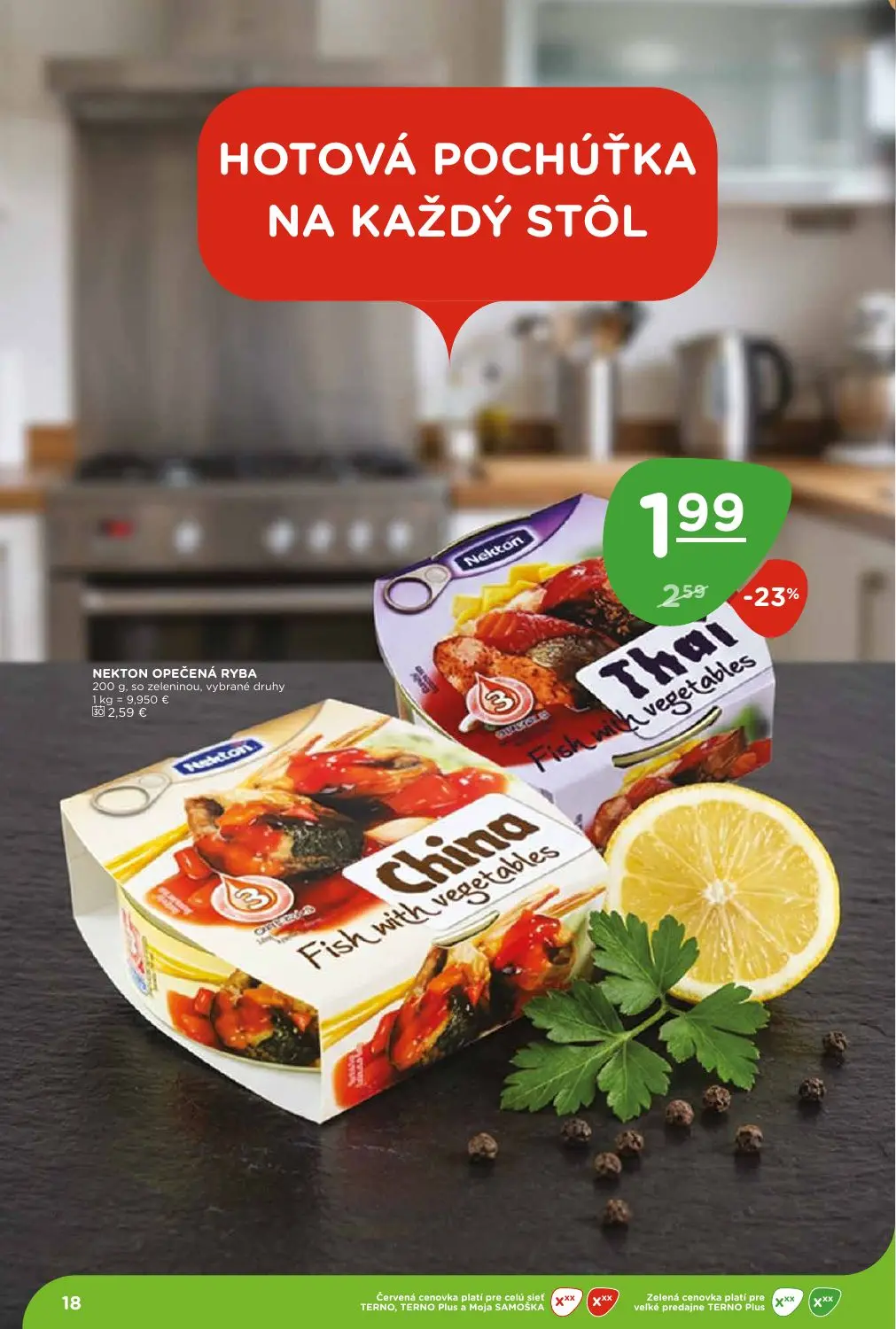 Terno leták, strana 18 z 28 — NEKTON OPEČENÁ RYBA