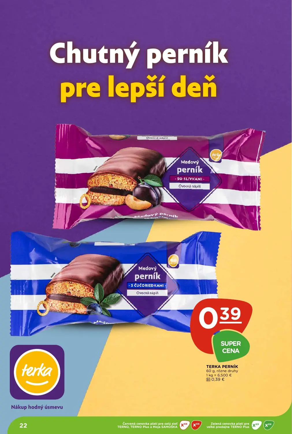 Terno leták, strana 22 z 28 — TERKA PERNÍK
