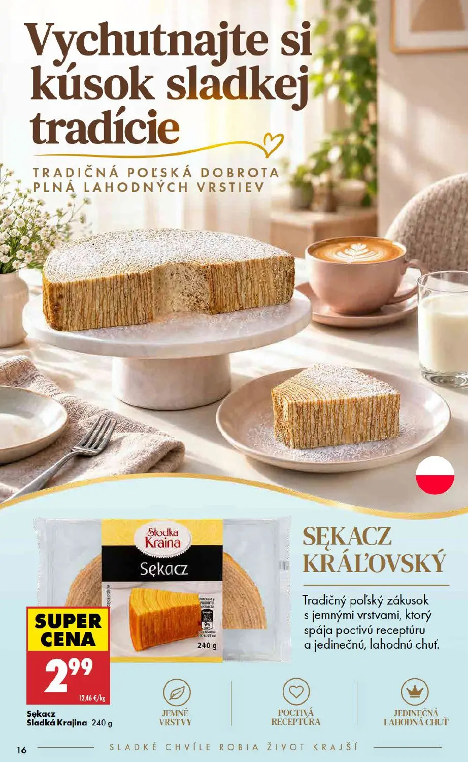 Biedronka leták, strana 16 z 48 — Sękacz Sladká Krajina