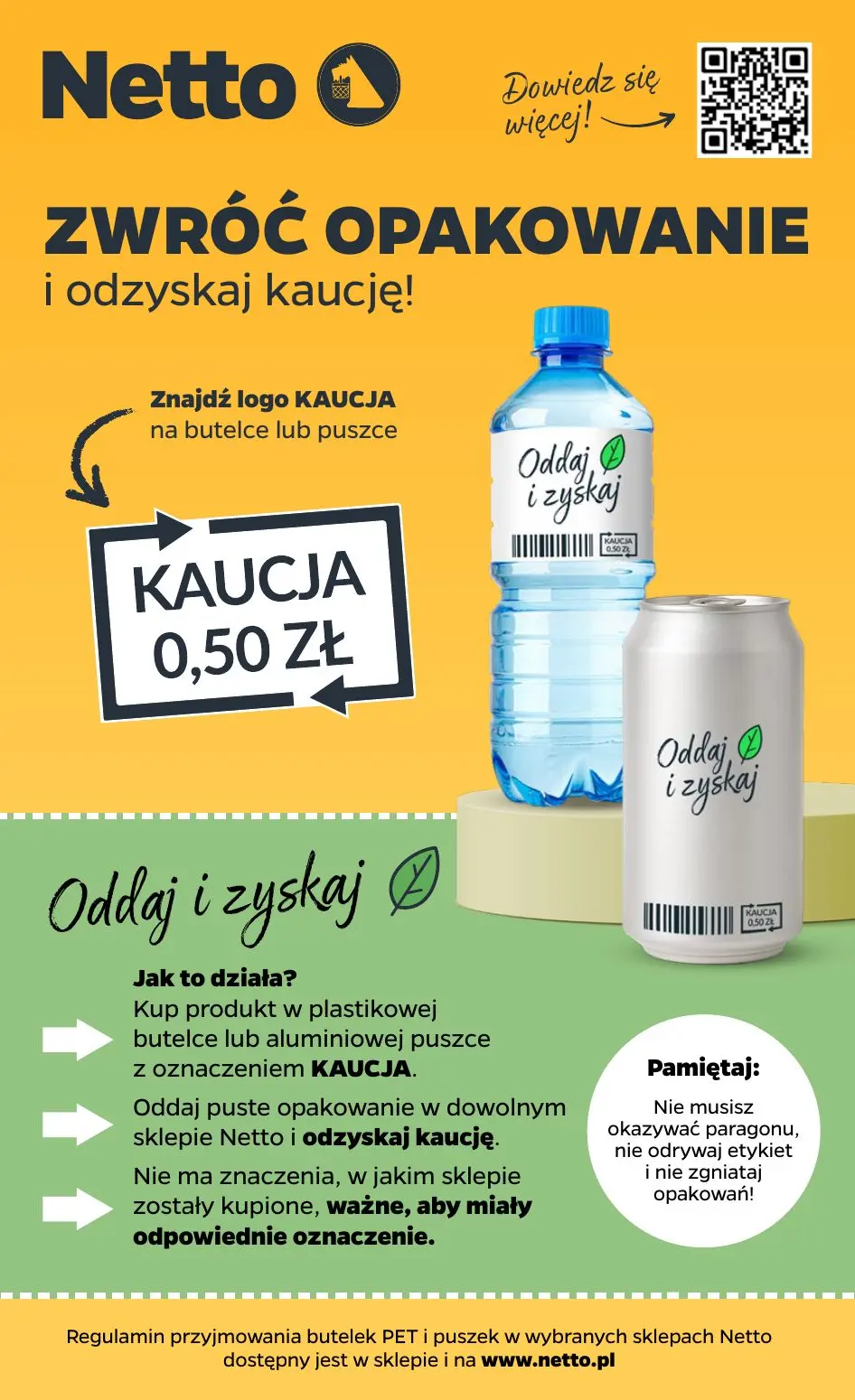 NETTO gazetka, strona 18 z 23 — KAUCJA