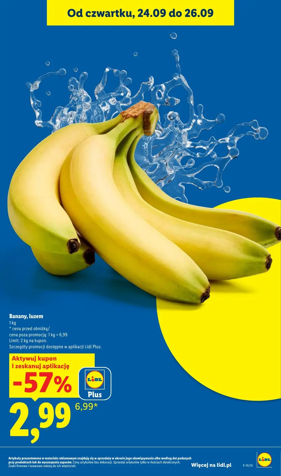 Lidl gazetka, strona 29 z 105 — Banany, luzem