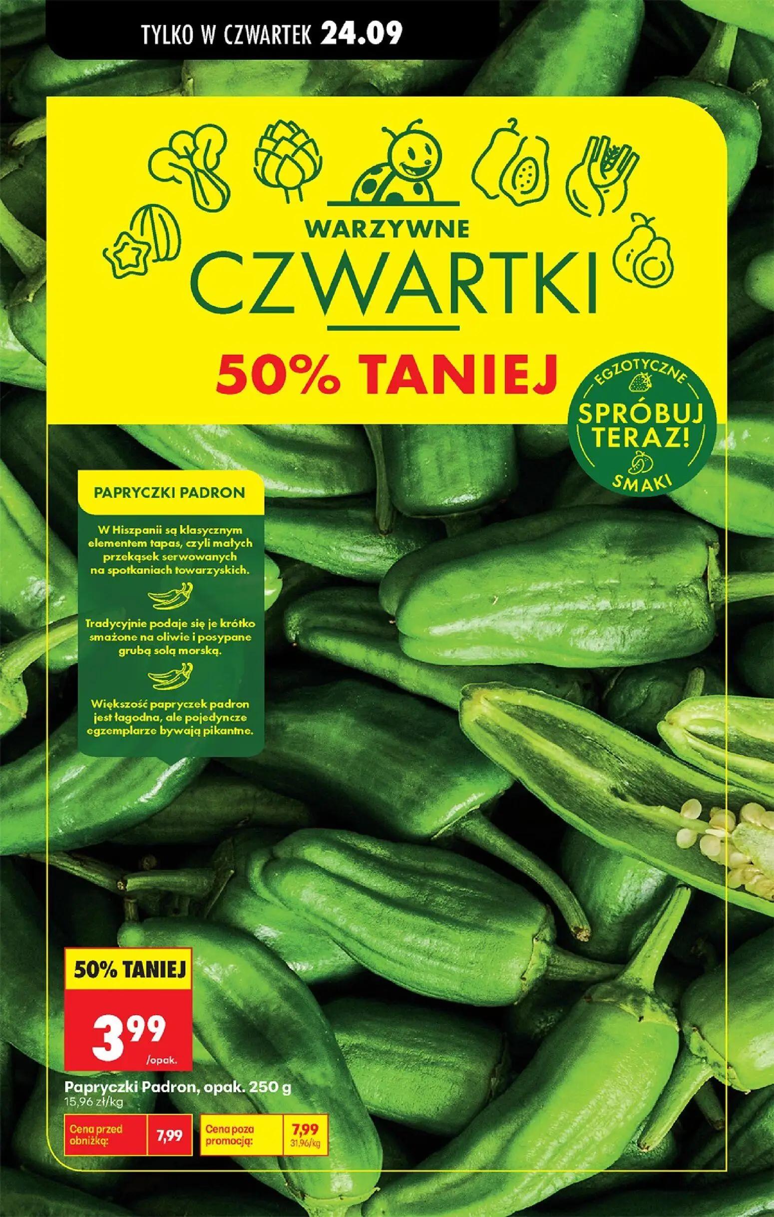 Biedronka gazetka, strona 36 z 91 — Papryczki Padron