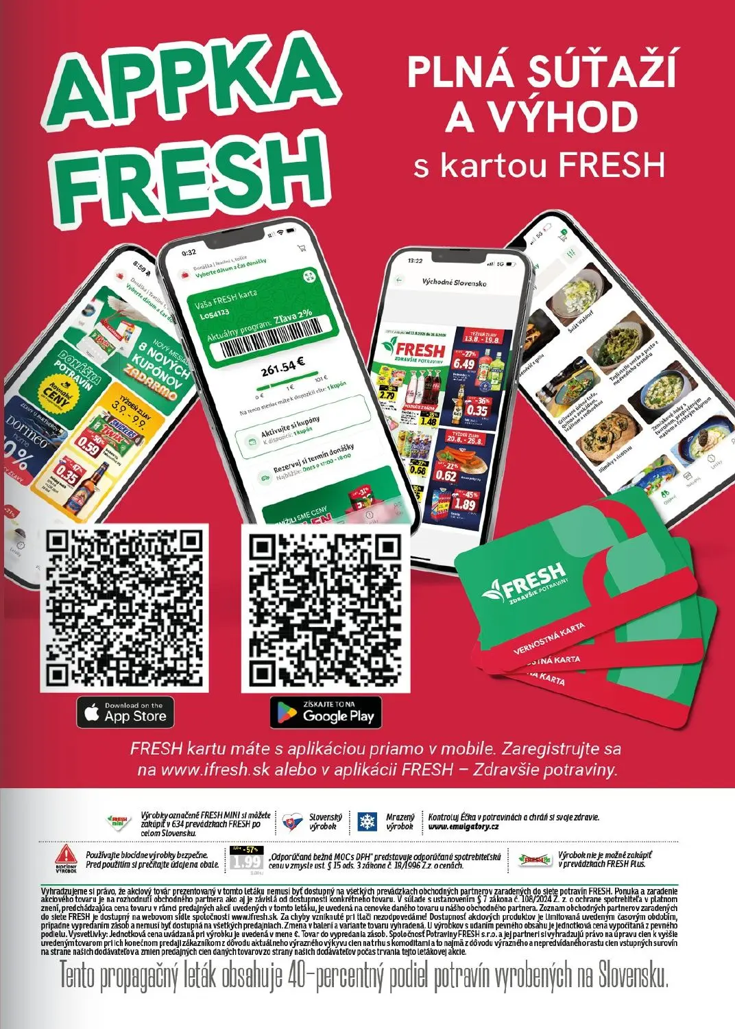 Fresh - západ leták, strana 43 z 44 — Nápoje, Ovocie a zelenina, Ostatné