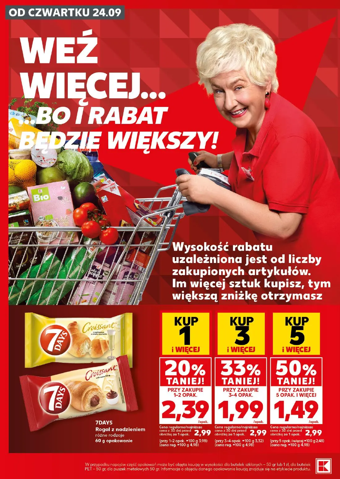 Kaufland gazetka, strona 10 z 28 — 7DAYS Rogal z nadzieniem, 7DAYS Rogal z nadzieniem, 7DAYS Rogal z nadzieniem